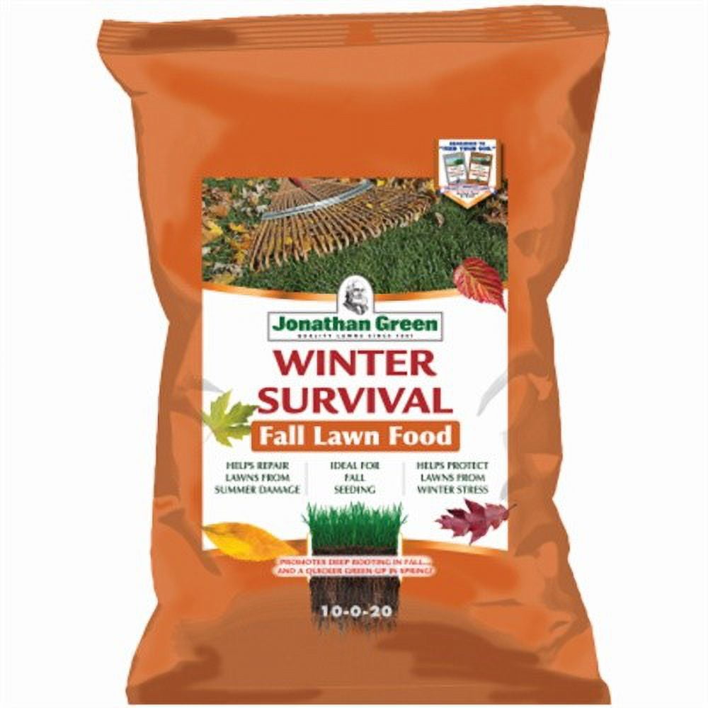 Jonathan Green Winter Survival Fall Lawn Fertilizer (Green, 45 lb) zkc00
