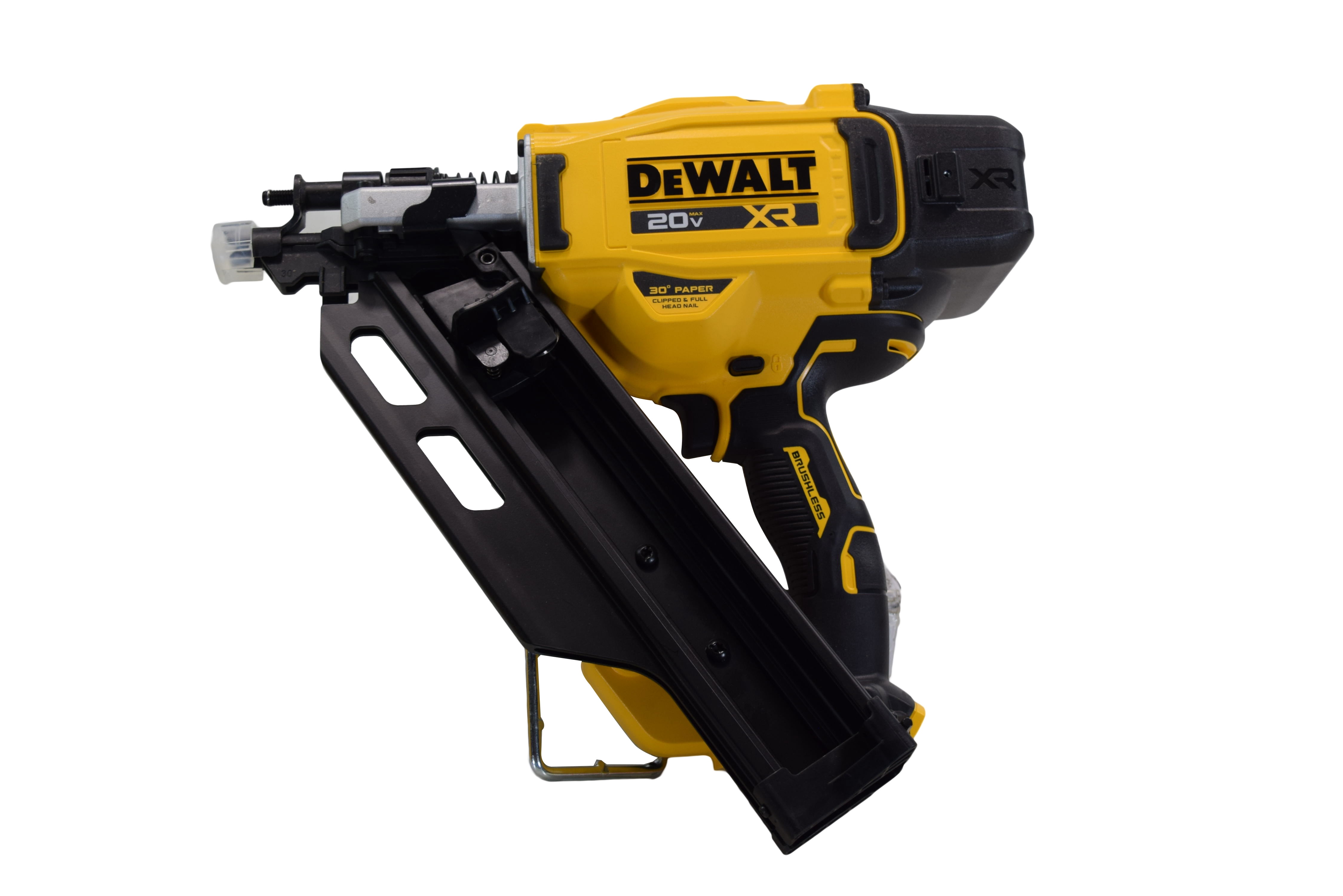 DEWALT DCN930B 20V MAX Brushless Cordless 30-Degree Paper Tape Framing Nailer (Tool Only, 3.5 in) oxzw7