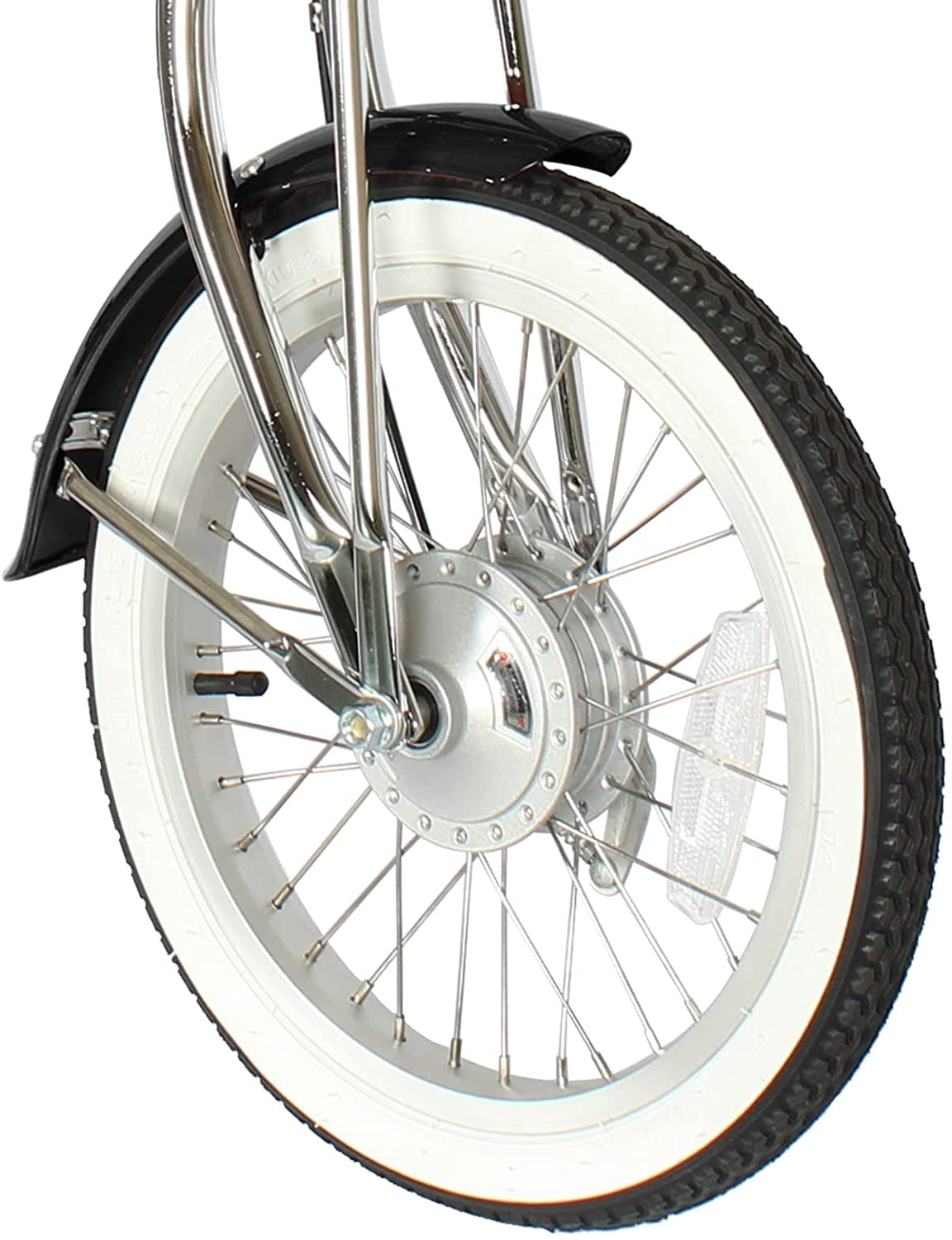 Wonder Wheels 16 Inch Lowrider Single Speed Bicycle with Alloy Rims (Matte Black, 16 in) mh78j