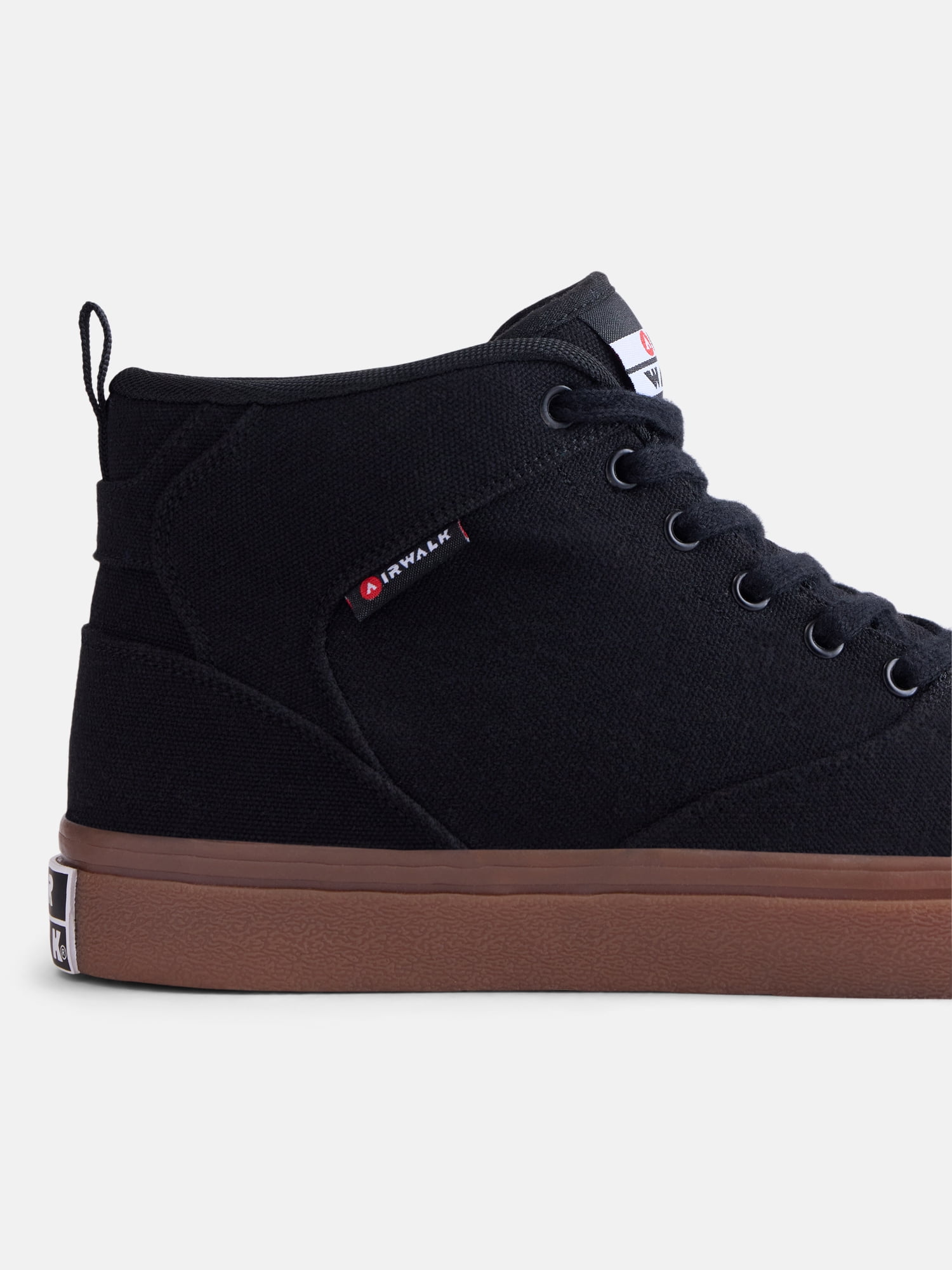 Airwalk Men's Orion Mid Top Sneakers (Black, 10 US) bwa8e