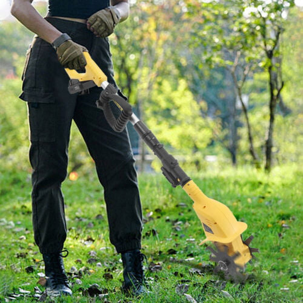 PAKKI 20V Cordless Electric Garden Tiller Cultivator (Black, 5.1 lb) ag50w