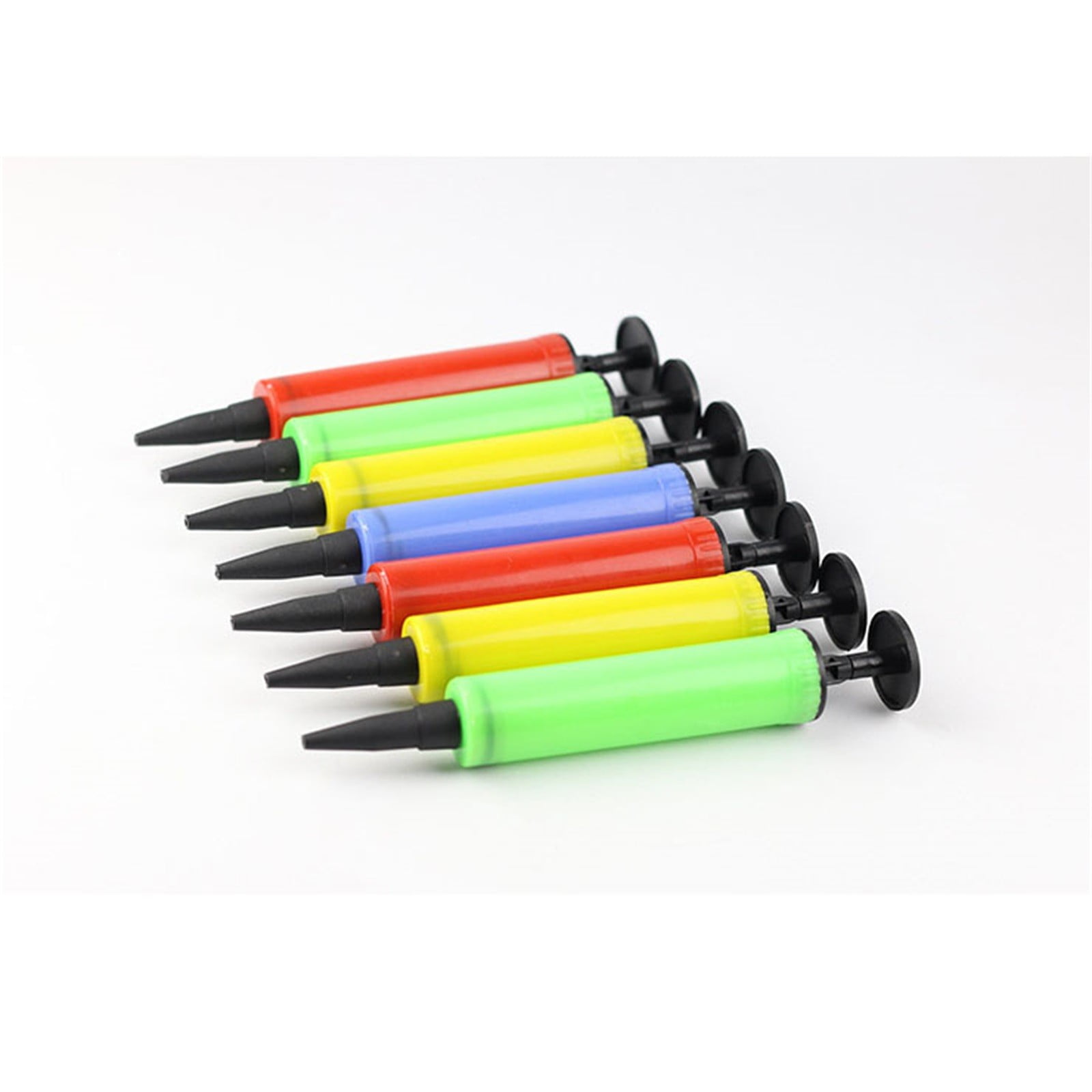 Bzdzmqm Manual Hand Push Air Pump for Balloons and Inflatable Toys (5 Pack, 7 in) 571o3
