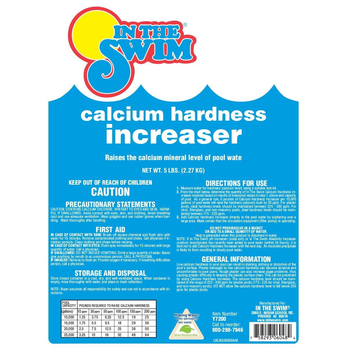In The Swim Calcium Hardness Increaser for Swimming Pools (45 lb) bz7vd