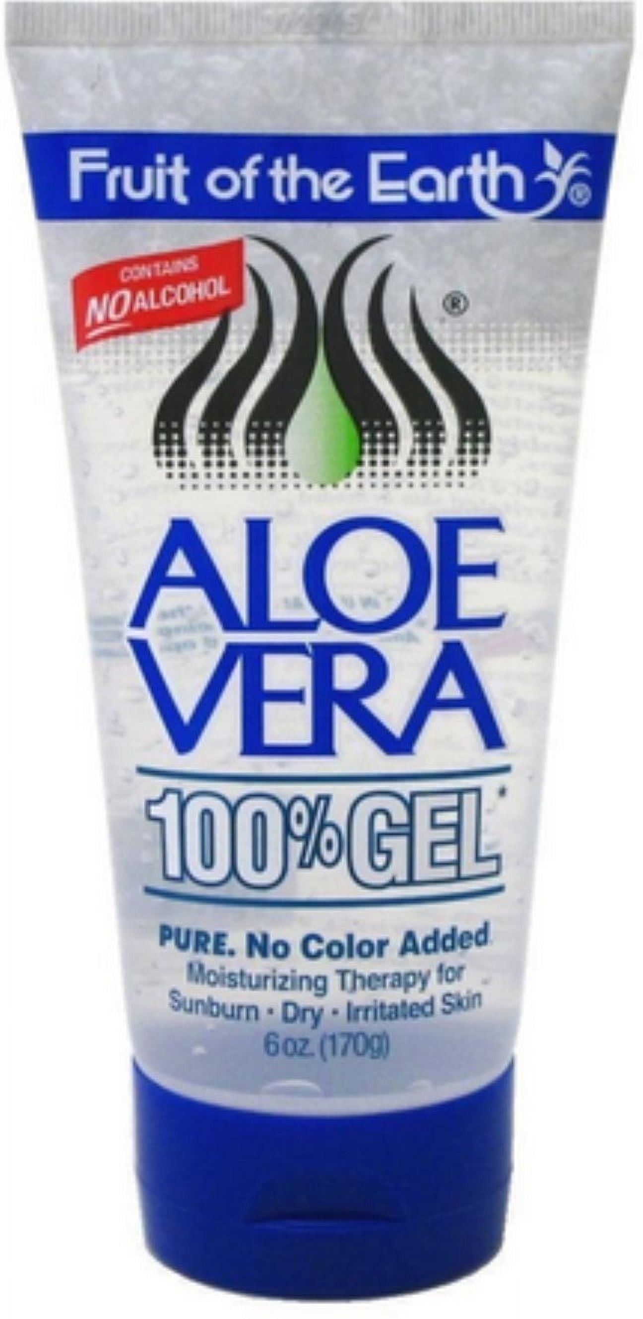Fruit of the Earth Aloe Vera Gel Moisturizer (Clear, 12 oz, 2 Pack) z9y4i
