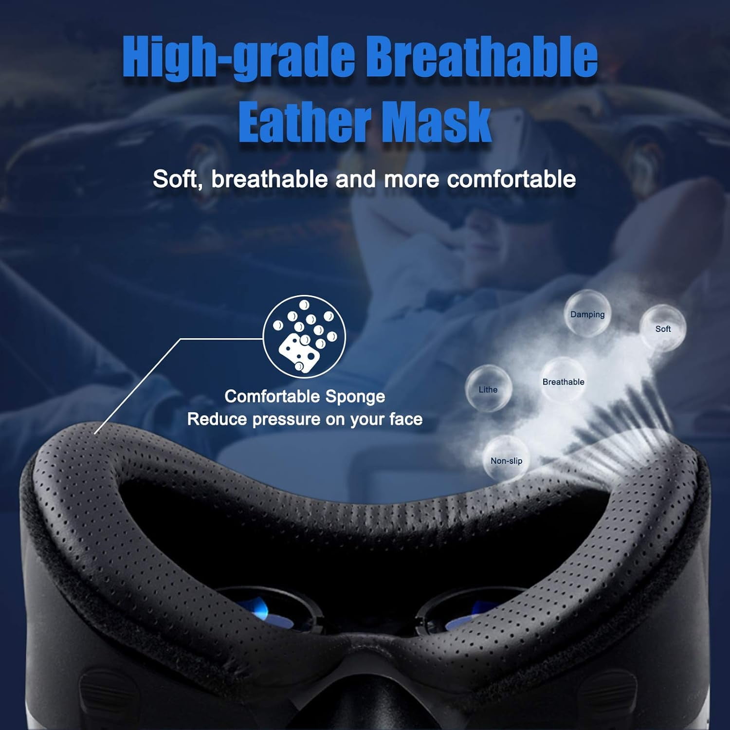 PUSABIYOU VR Headset with Controller 3D Virtual Reality Glasses for Smartphones (Black, 5-7 in) rrktd