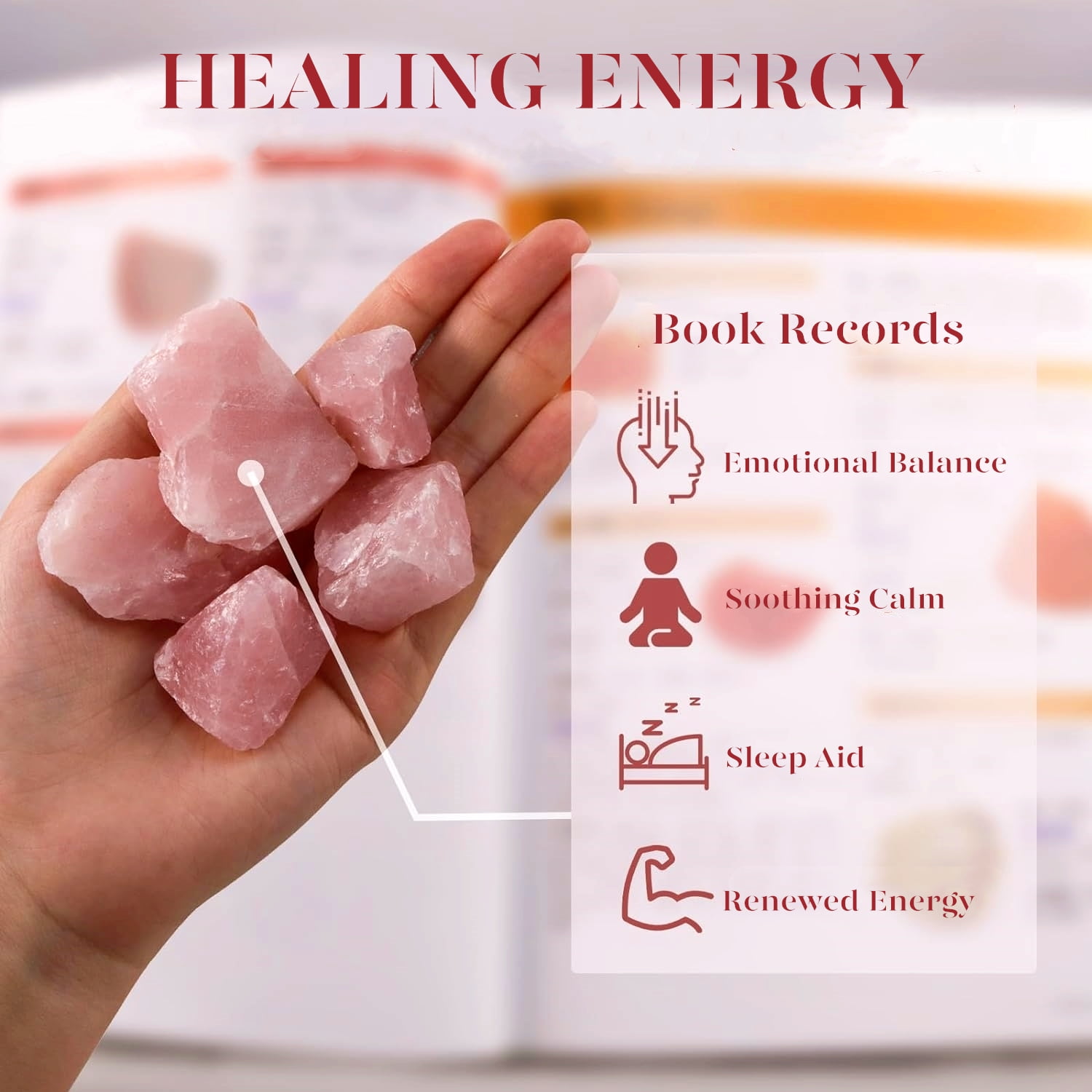 Beakey Jade Roller and Gua Sha Set, Natural Stone Facial Massage Tool for Skin Toning and Puffiness Relief (Pink, 2 Piece Set) v1eny