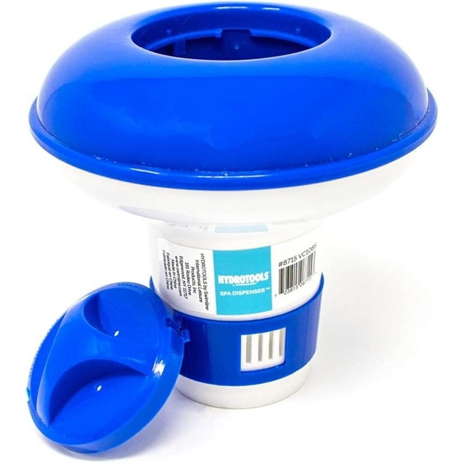 Swimline Hydrotools 8715 Mini Chemical Dispenser for Spas and Pools (Adjustable Flow, 1 in Tablet Capacity) 7xqkc