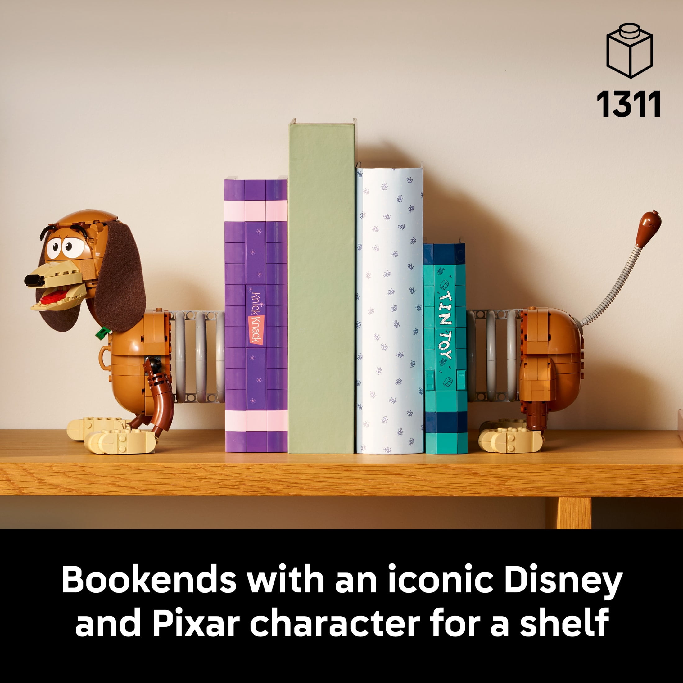 LEGO Disney and Pixar Toy Story Slinky Dog Bookends Building Set (1,311 Pieces) nbbq5