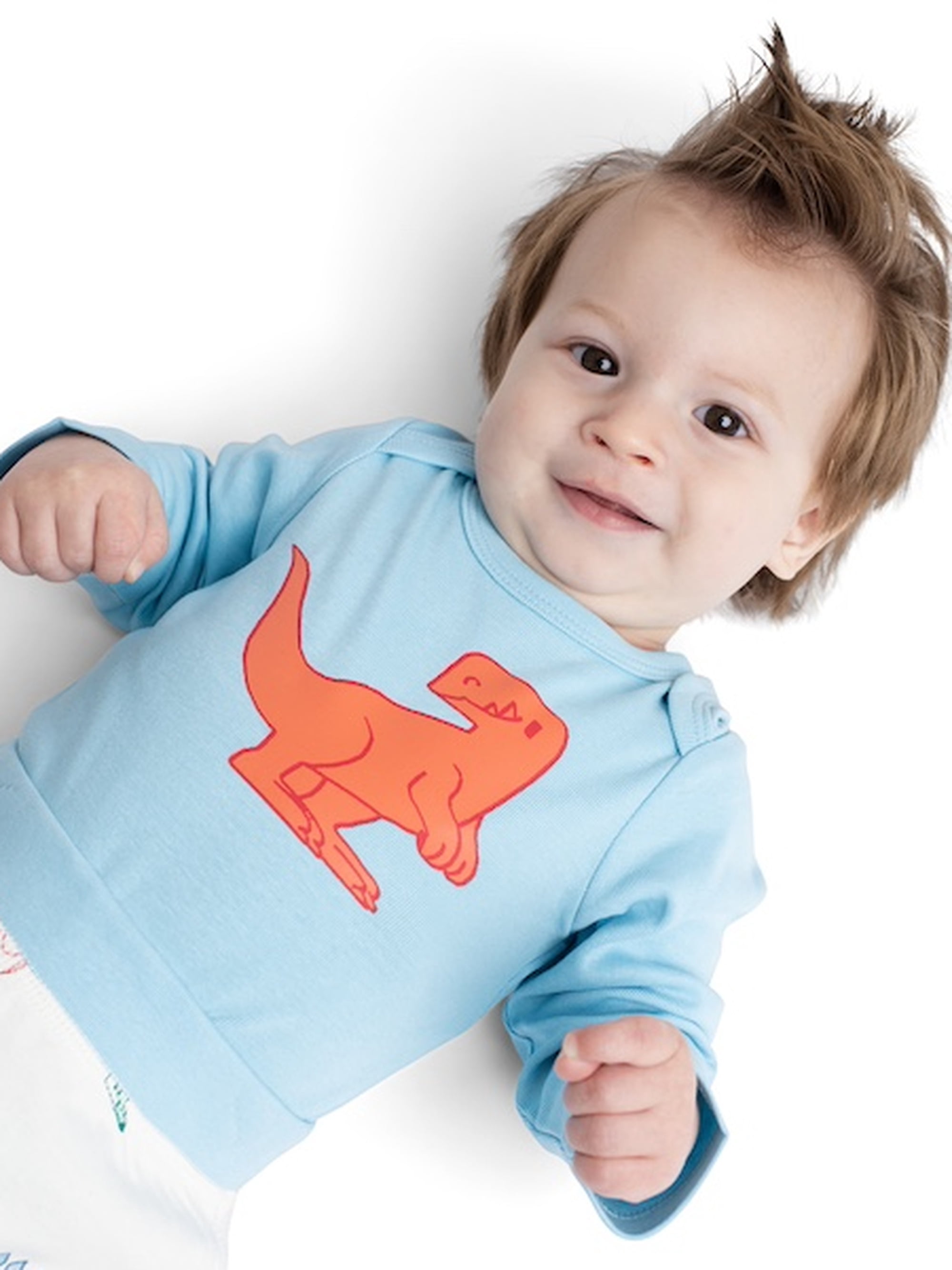 Monica + Andy Organic Cotton First Moves Bodysuit and Groove Pant Set (Gender Neutral, Newborn) p2r85