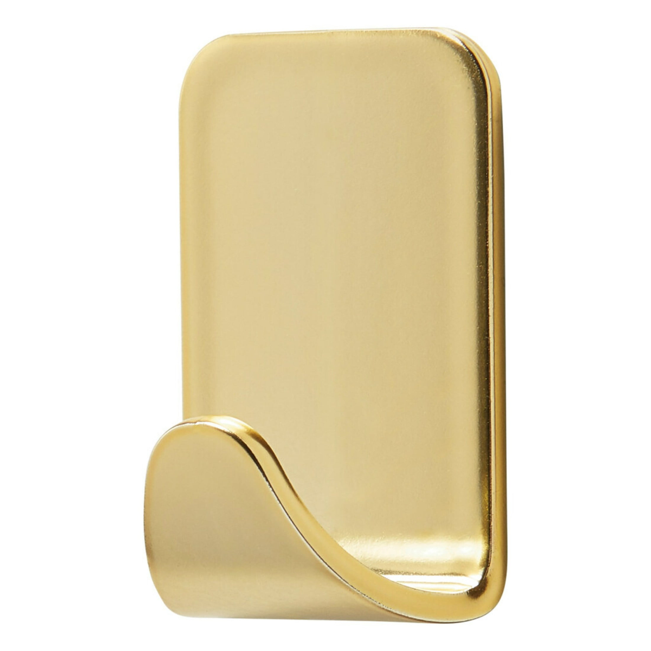 Command Small Metallic Hooks Brass (4 Pack, 6 Hooks, 8 Strips) a1ejs