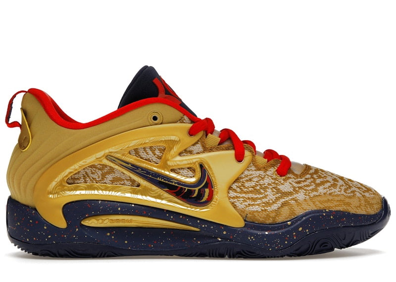 Nike KD 15 Olympics Basketball Shoes (Gold, 10) rdng0