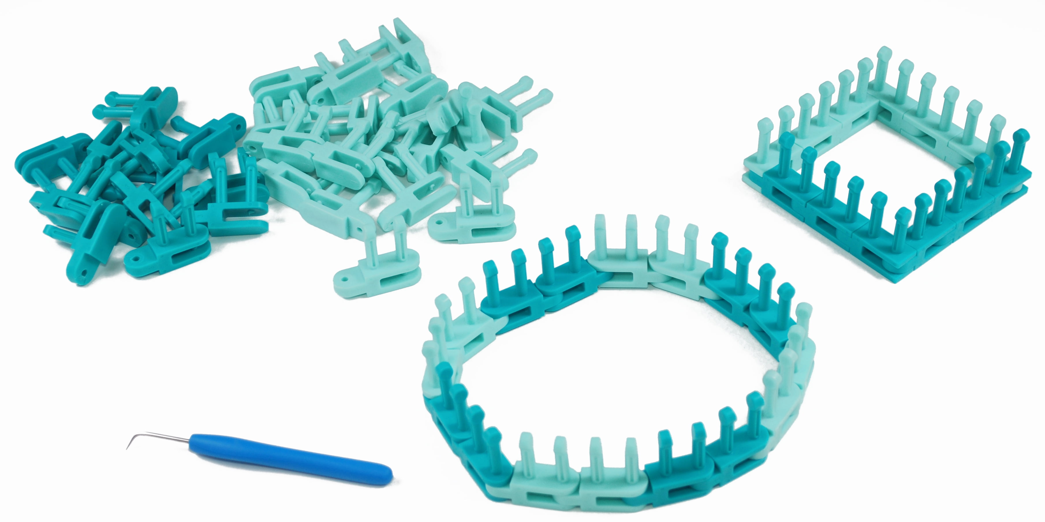 Authentic Knitting Board Flexee Loom Links Chunky Large Gauge (36 Links, 72 Pegs) wj2ee