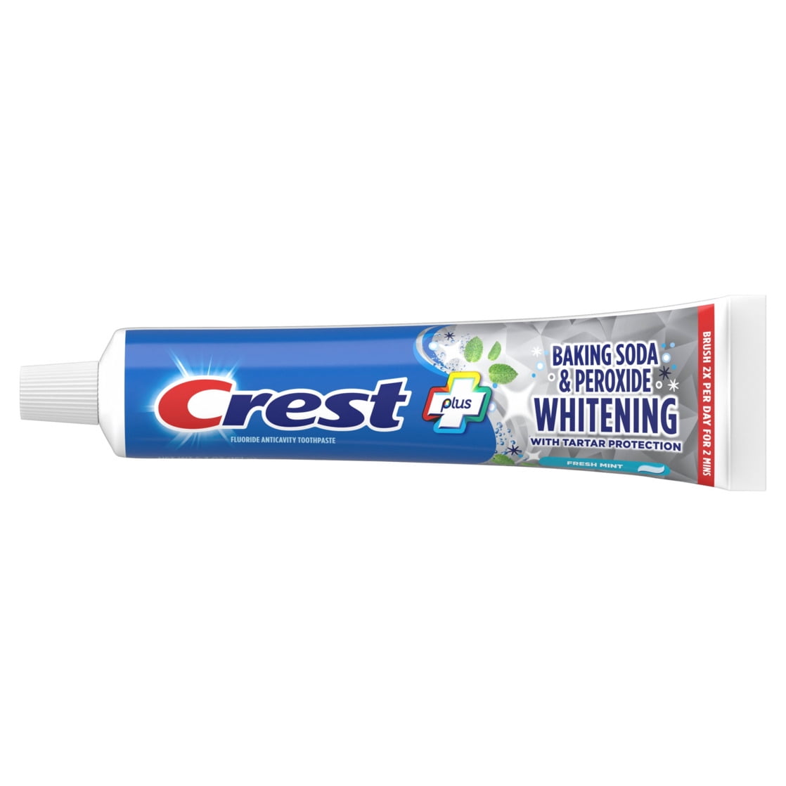 Crest Plus Baking Soda & Peroxide Whitening Toothpaste, Fresh Mint (12 Pack, 5.7 oz) cwl9c
