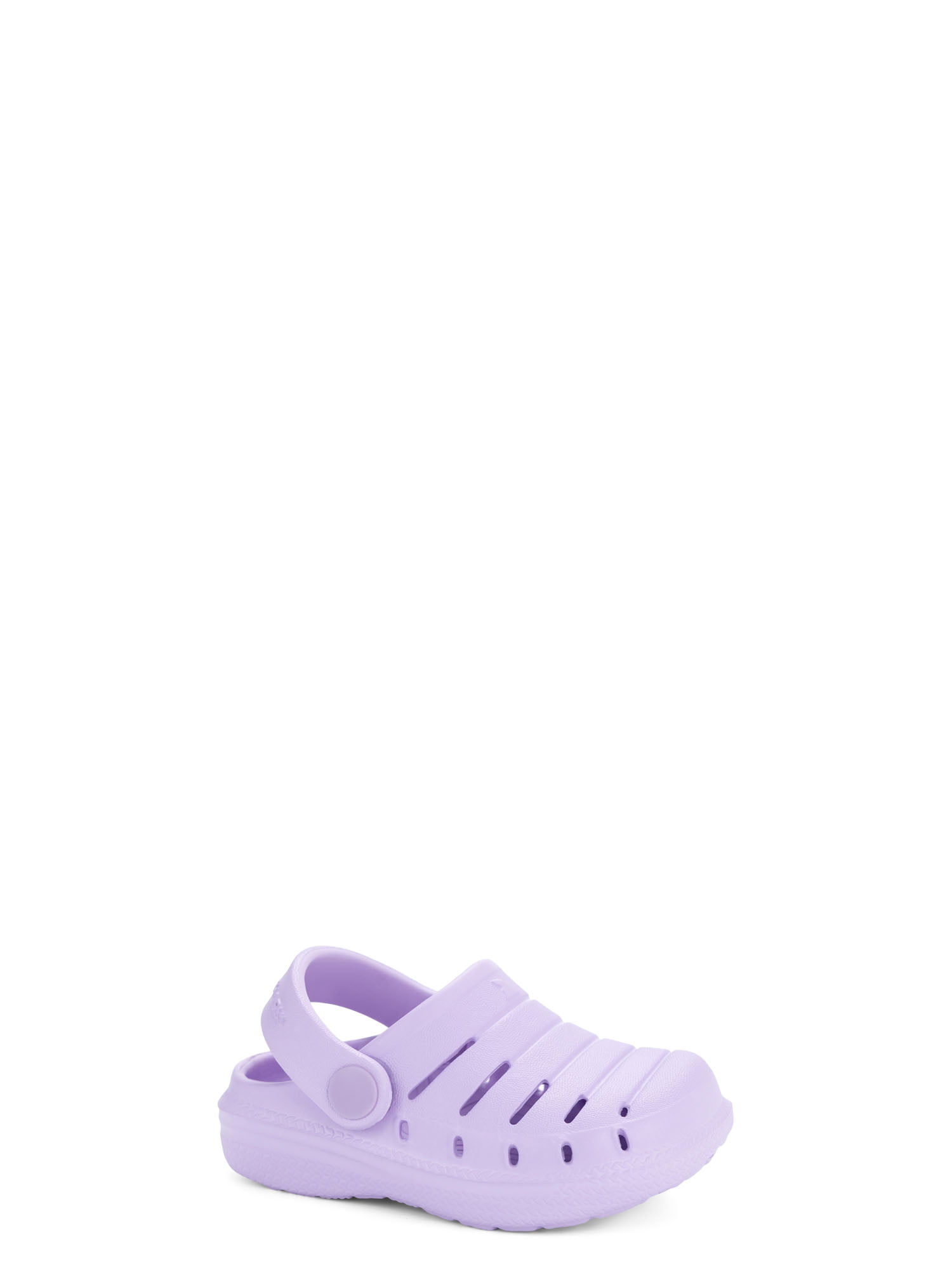 Rugged Shark Infant EVA Clog Lightweight Water-Safe Sandals (Pastel Purple, 5 US Infant) ksipf