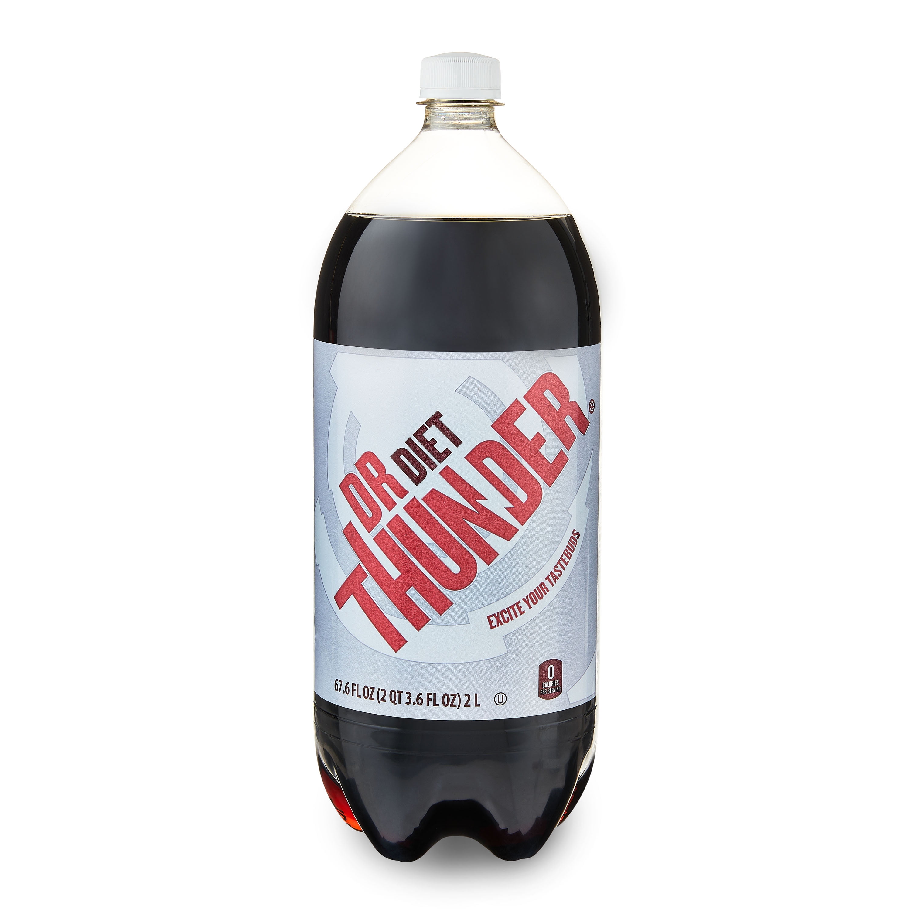 Great Value Dr Thunder Diet Cola Soda (Zero Calorie, 67.6 fl oz) xzrww