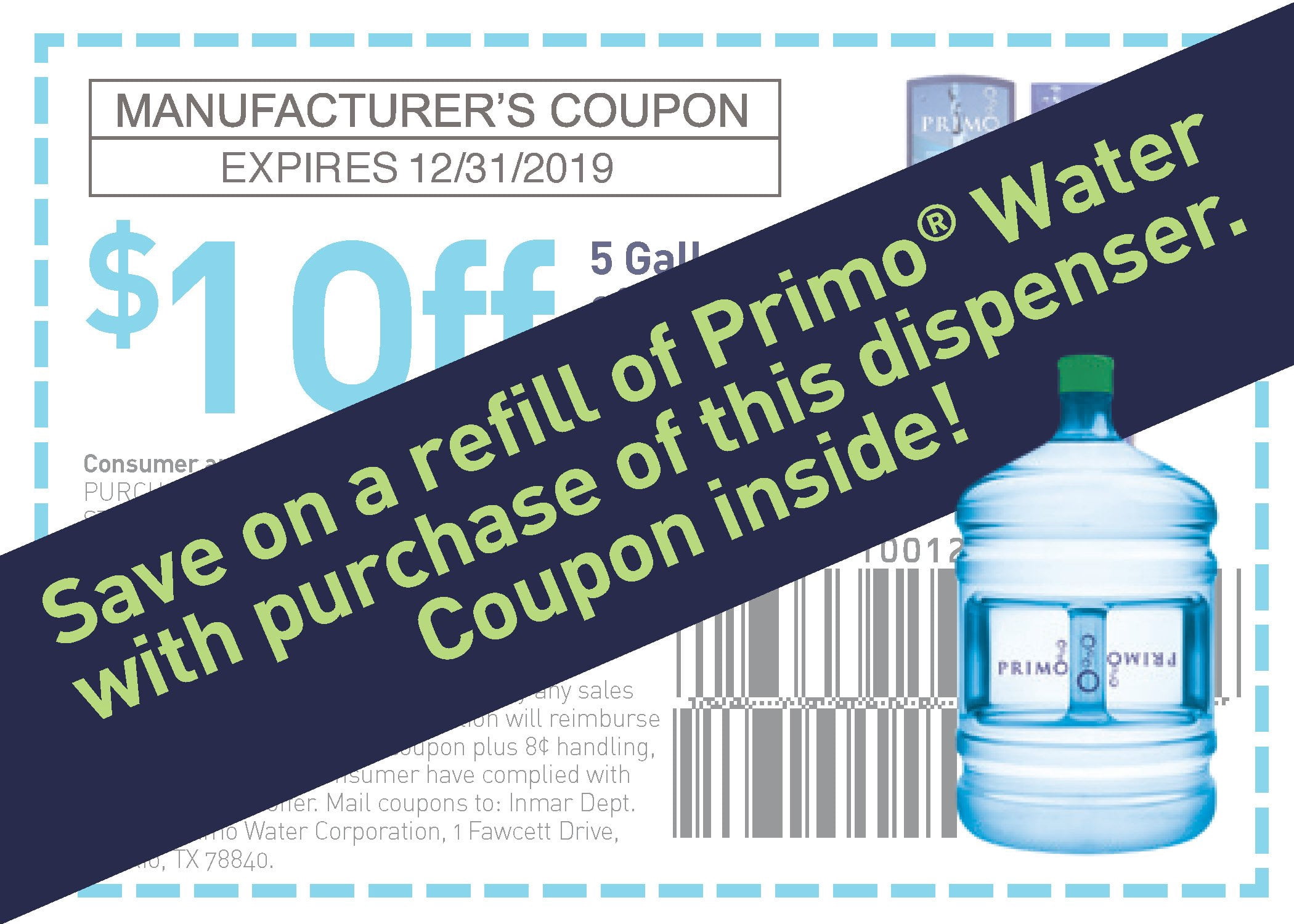 Primo Stainless Steel Bottom Load Water Cooler Dispenser (Silver, 1 Spout) gdu6p