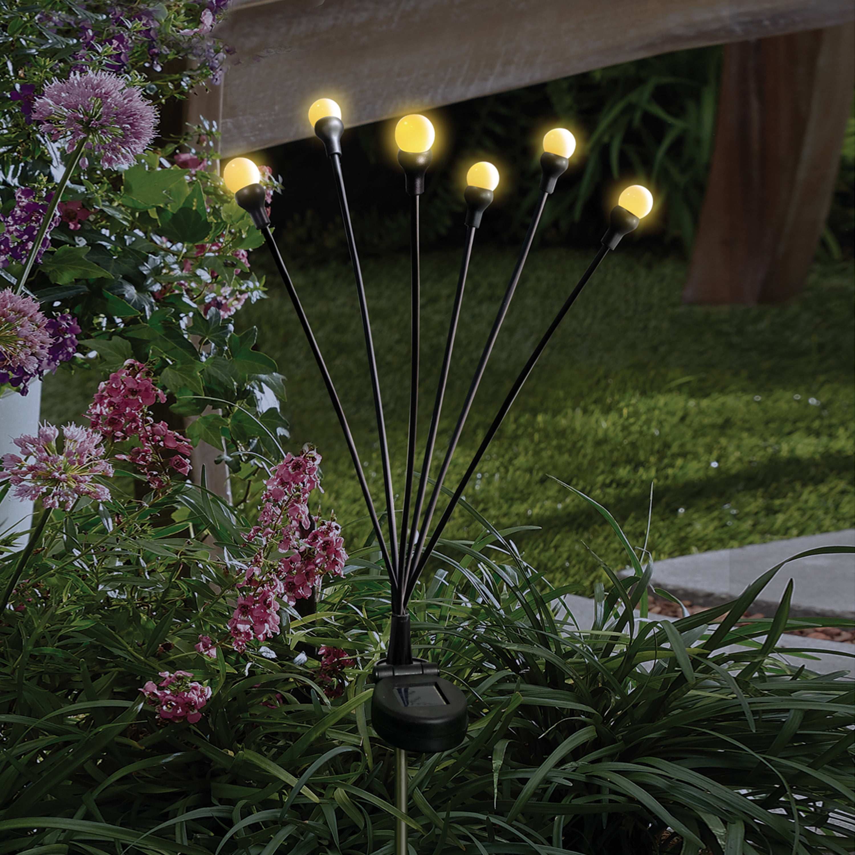 Mainstays Outdoor Solar LED Fairy Light Stake (Warm White, 28.4 in Height) hp5ap