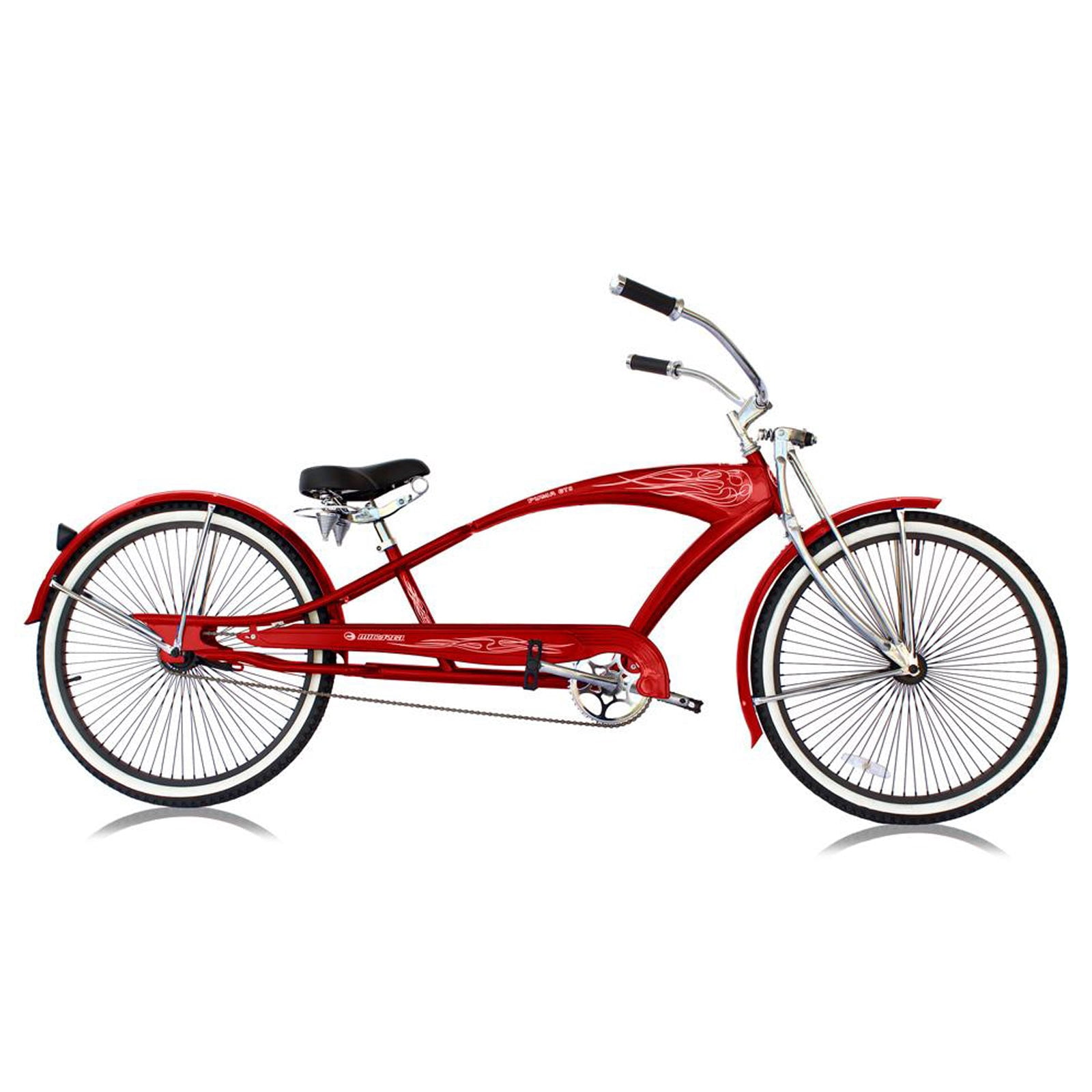 Micargi Stretch Cruiser Bicycle (Blue, 26 in) p64k4