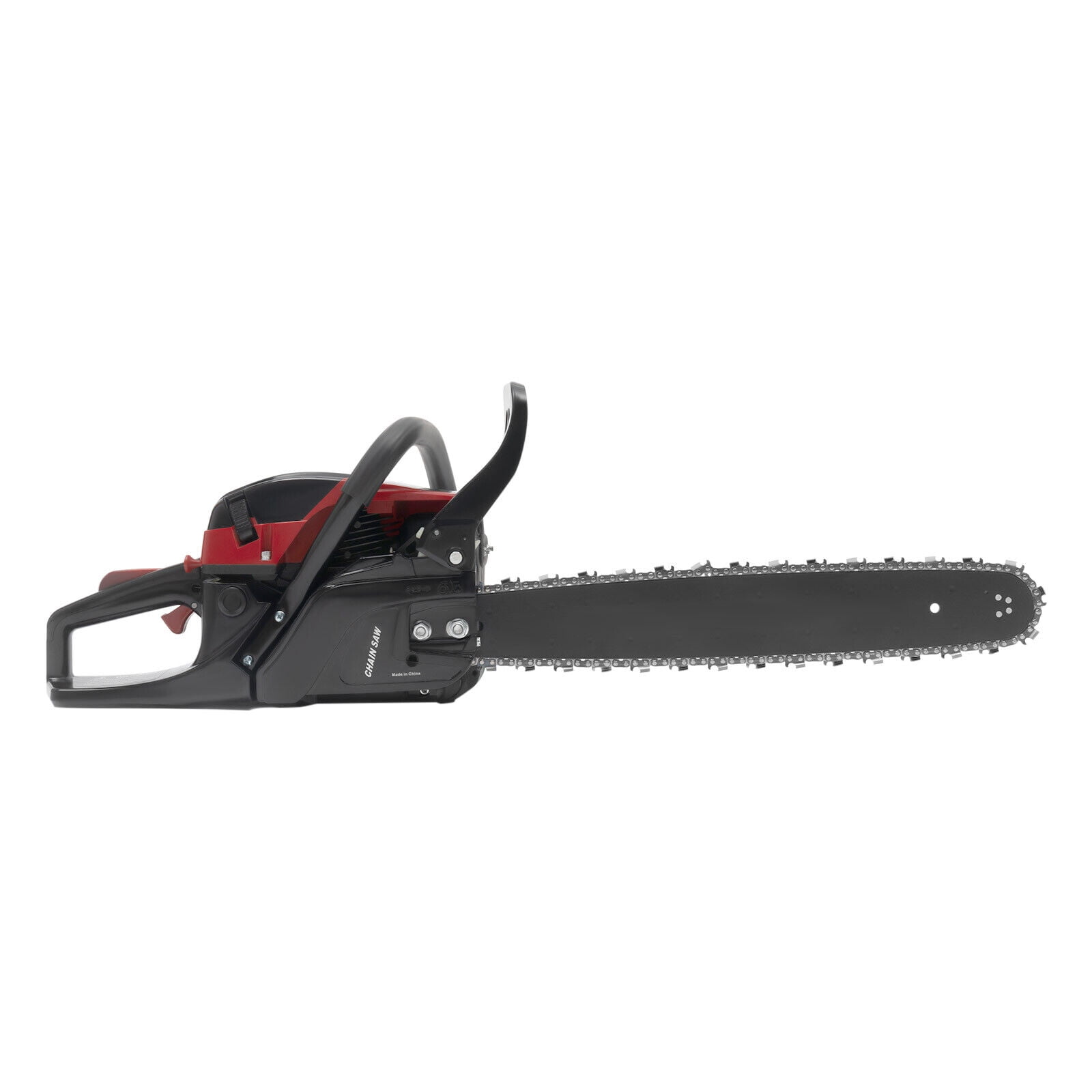 Generic 20-Inch Gasoline Chainsaw 58cc 2-Stroke Engine (Black, 20 in) icytf