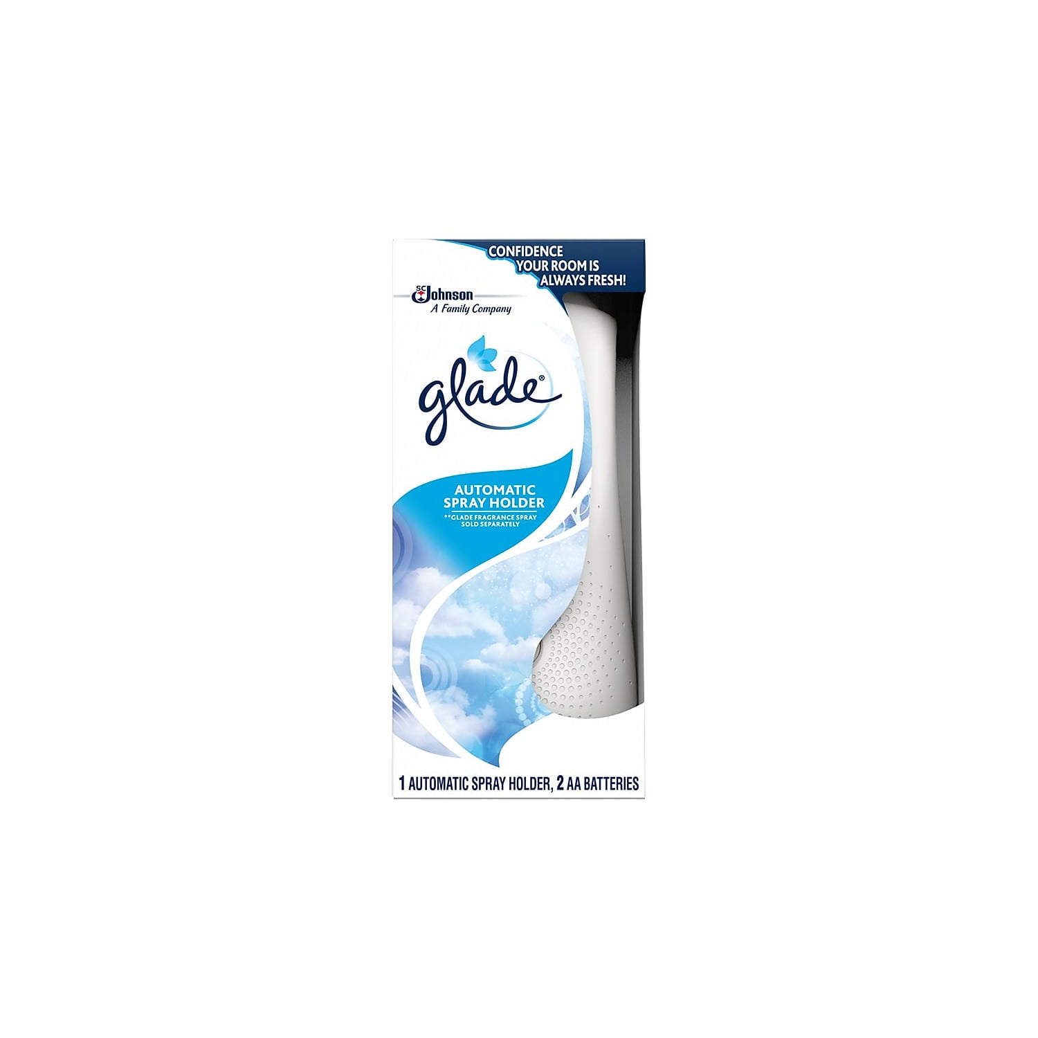 SC Johnson Glade Automatic Spray Air Freshener Starter Kit (Clean Linen, 12.4 oz) qls7o
