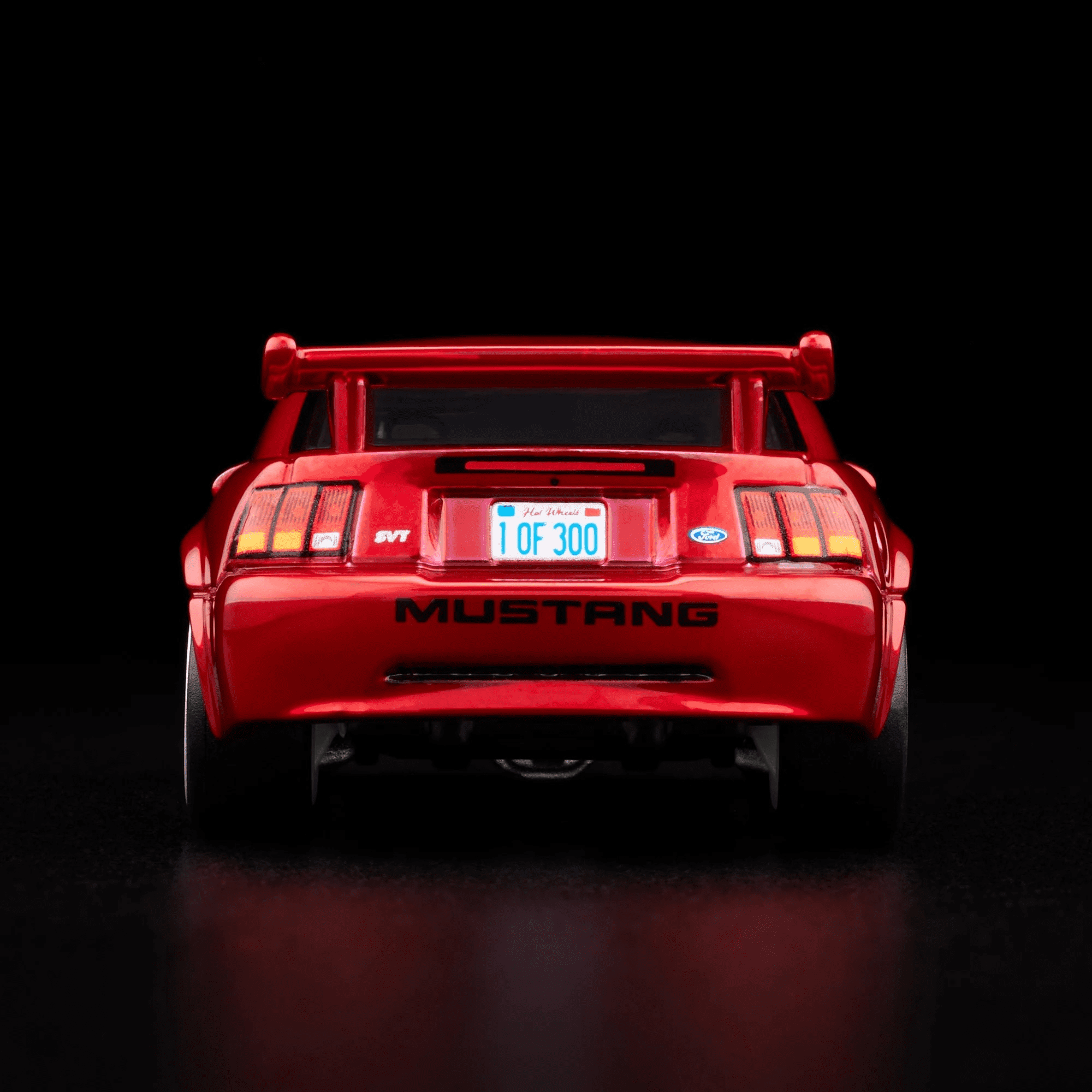 Hot Wheels RLC Exclusive 2000 Ford Mustang SVT Cobra R Diecast Car (Red, 1:64 Scale) obkab