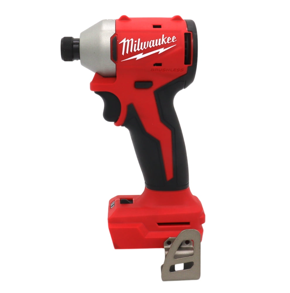 Milwaukee 18V Compact Cordless 1/4 in Hex Impact Driver with 3-Mode Drive Control (Tool-Only, 1.7 lb) woovp