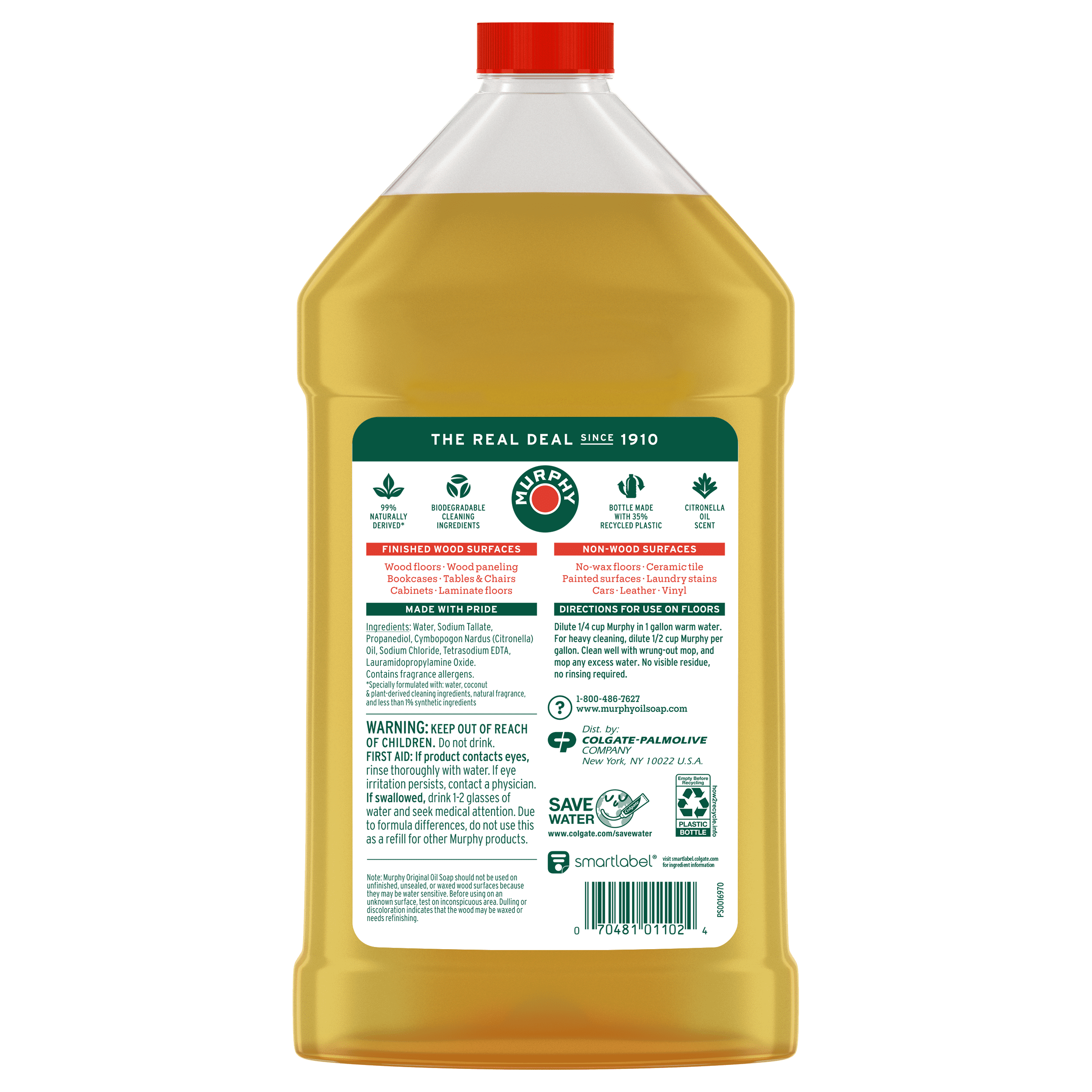 Murphy Oil Wood Surface Household Cleaner (Original, 32 fl oz) 43mmh