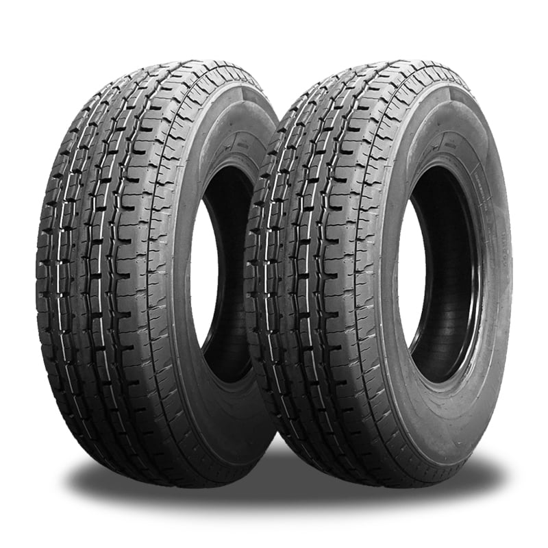 Supermax STM-1 ST205/75R15 Trailer Tire (Load Range D, 8PR, 2-Pack) ry85p