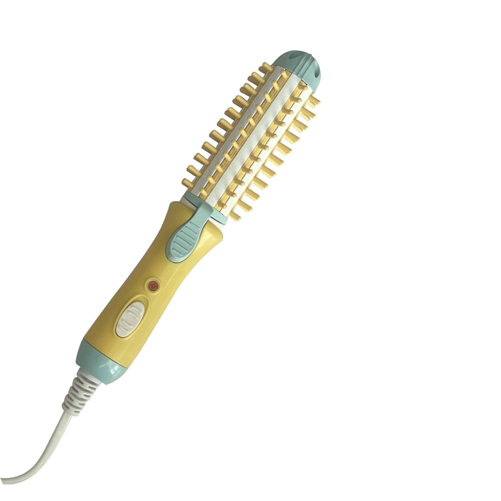 Yatlte Mini Curling Iron for Short Hair, Ceramic Hair Curler with Keratin Oil Infusion (Yellow, 7 in) d89j6