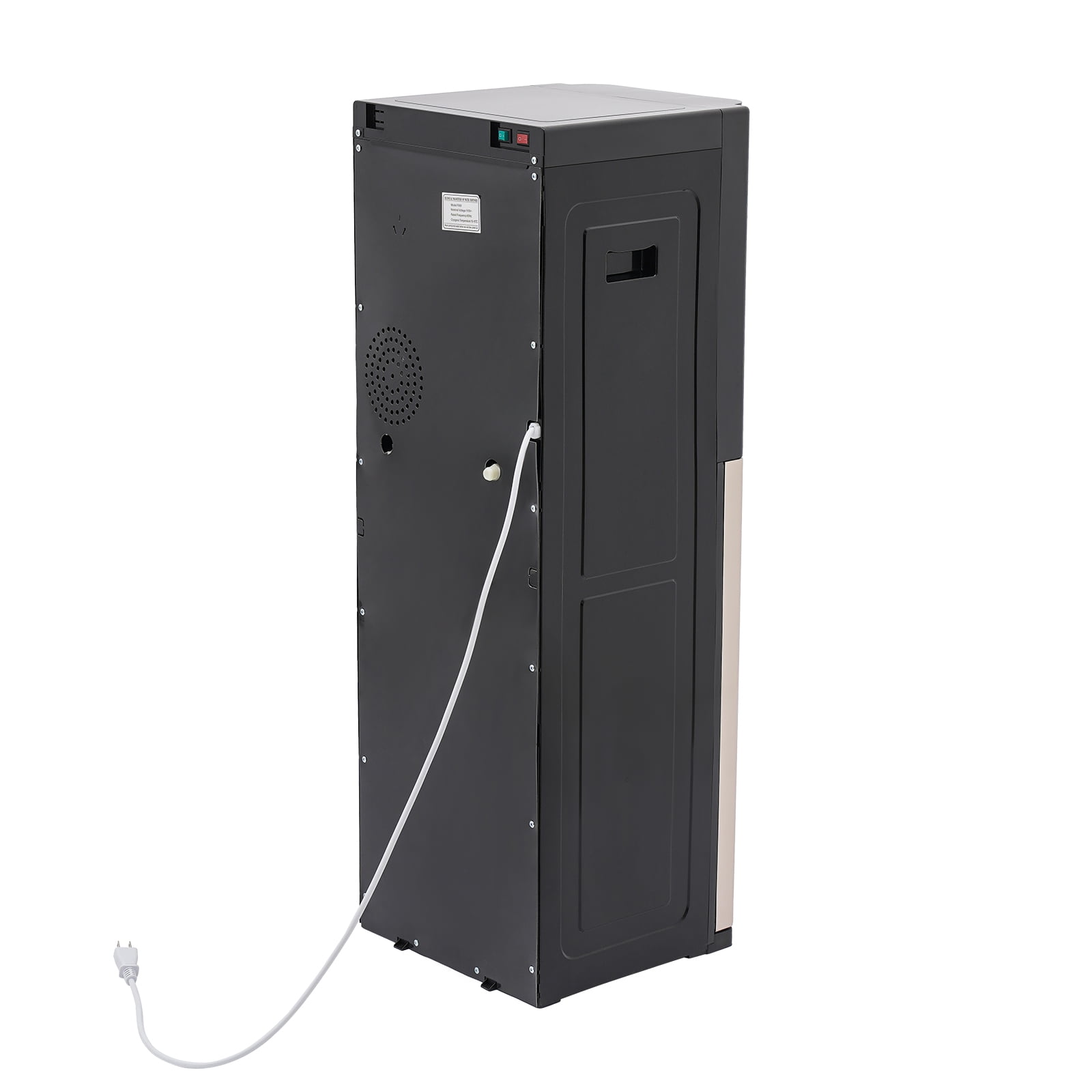Generic Floor Standing Water Dispenser Bottom Loading Hot and Cold Drinking Machine (Gold, 5.28 Gallon) kn9u8