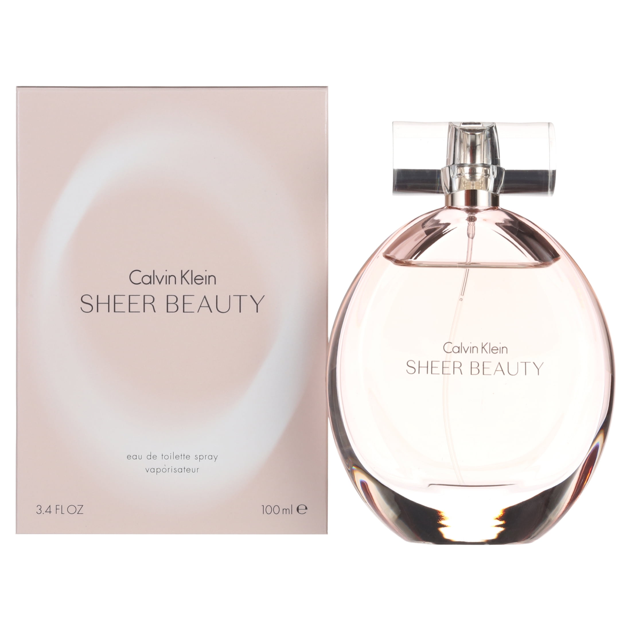 Calvin Klein Sheer Beauty Eau de Toilette Fragrance for Women (Floral Fruity, 3.4 oz) nsmm9