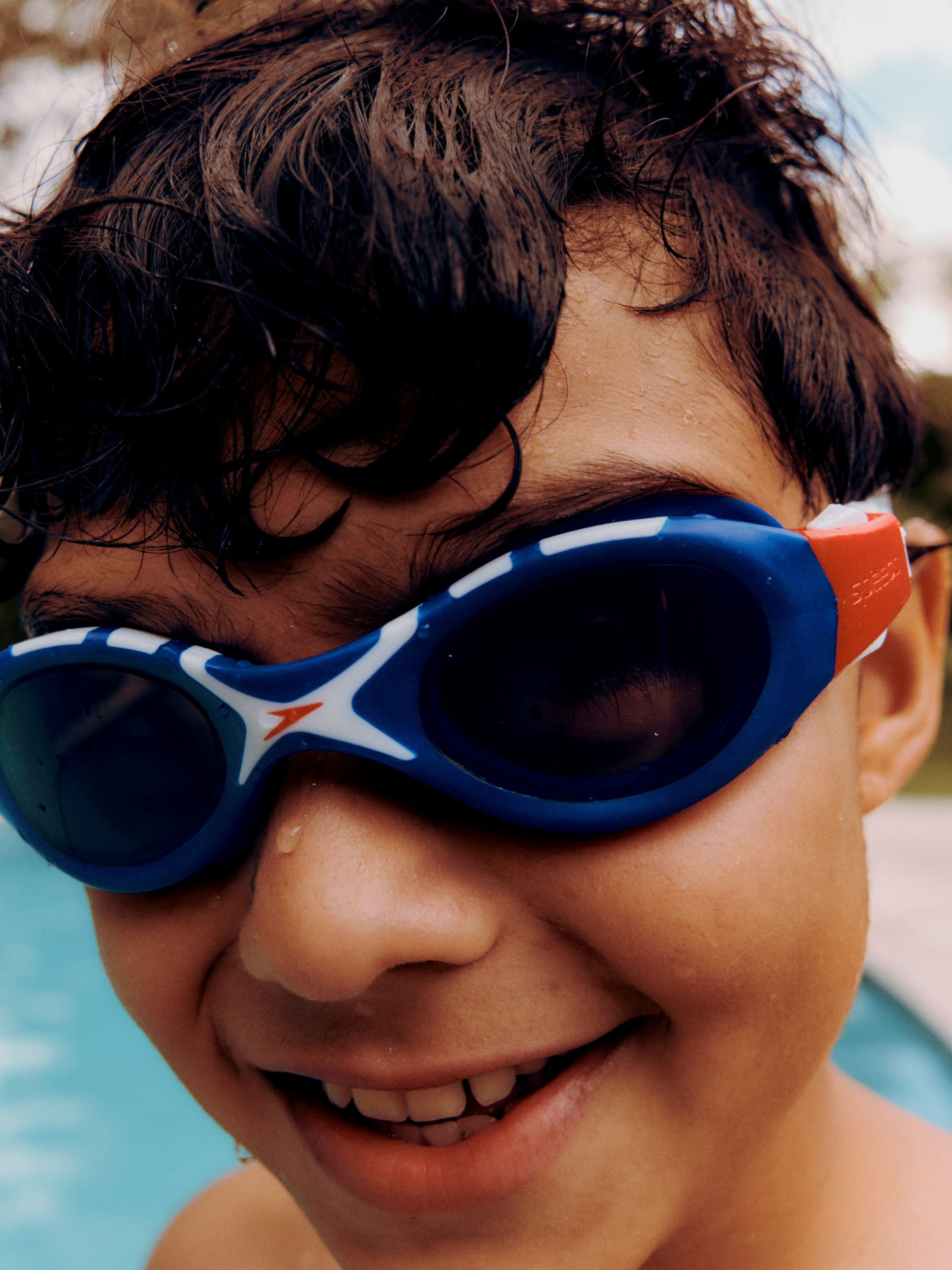 Speedo Junior Seabreeze Swim Goggles Anti-Fog UV Protection (Silver, 2 Pack) nn4sd