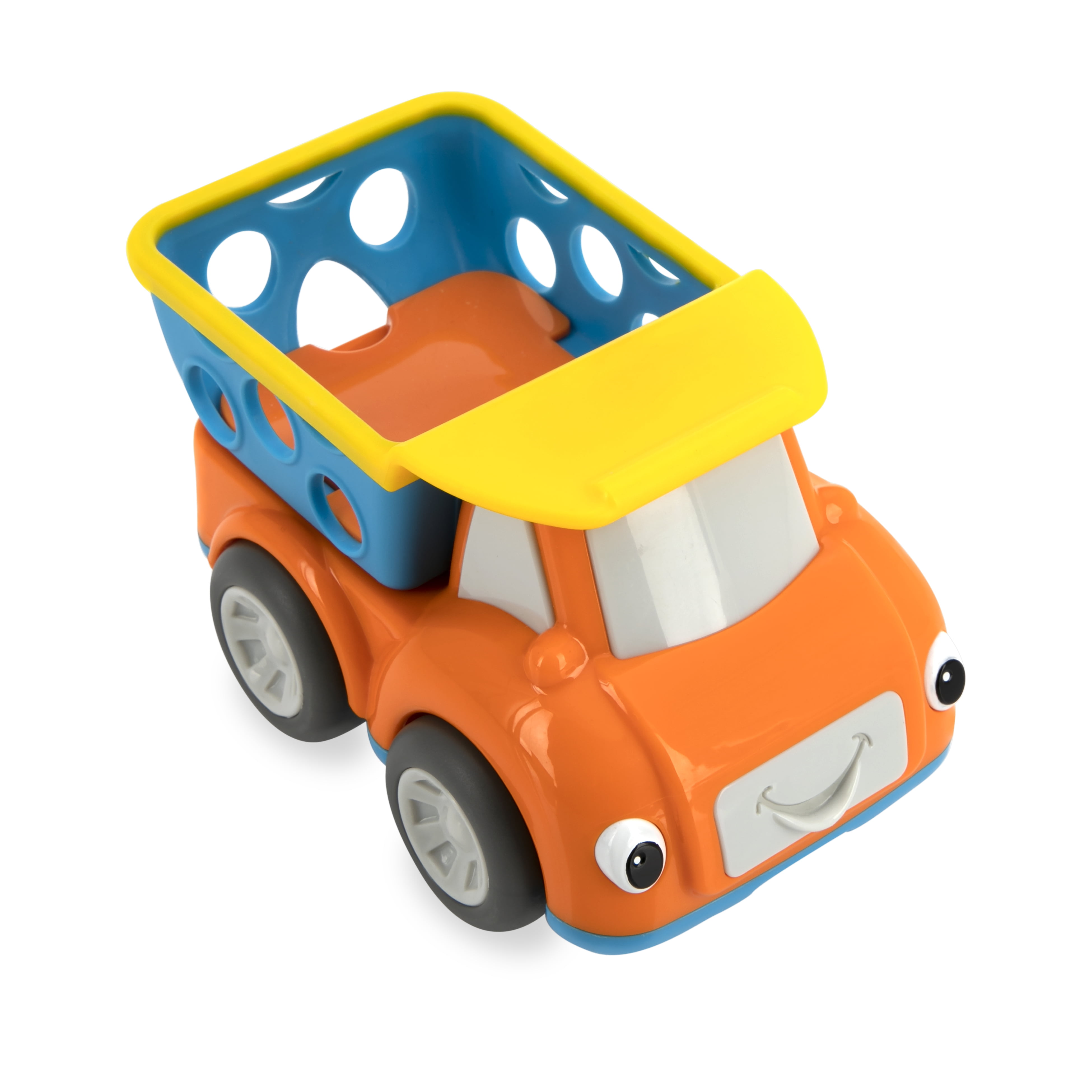 Nuby Play Pals Rattle Truck Sensory Toy for Infants (Multi-Color, 1 Pack) jfkl3