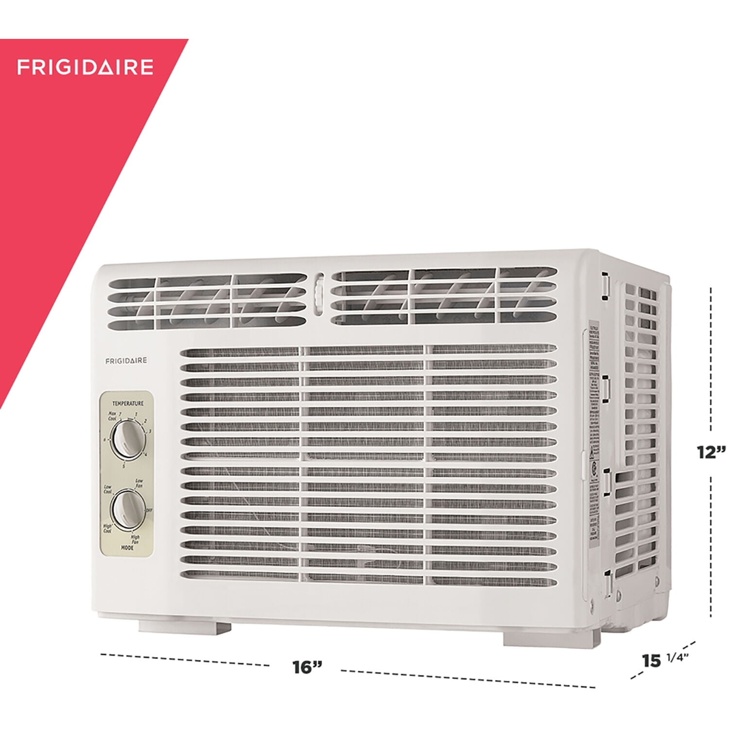 Frigidaire 5,000 BTU Mechanical Window Air Conditioner (White, 250 Sq. Ft. Coverage) hc9c4
