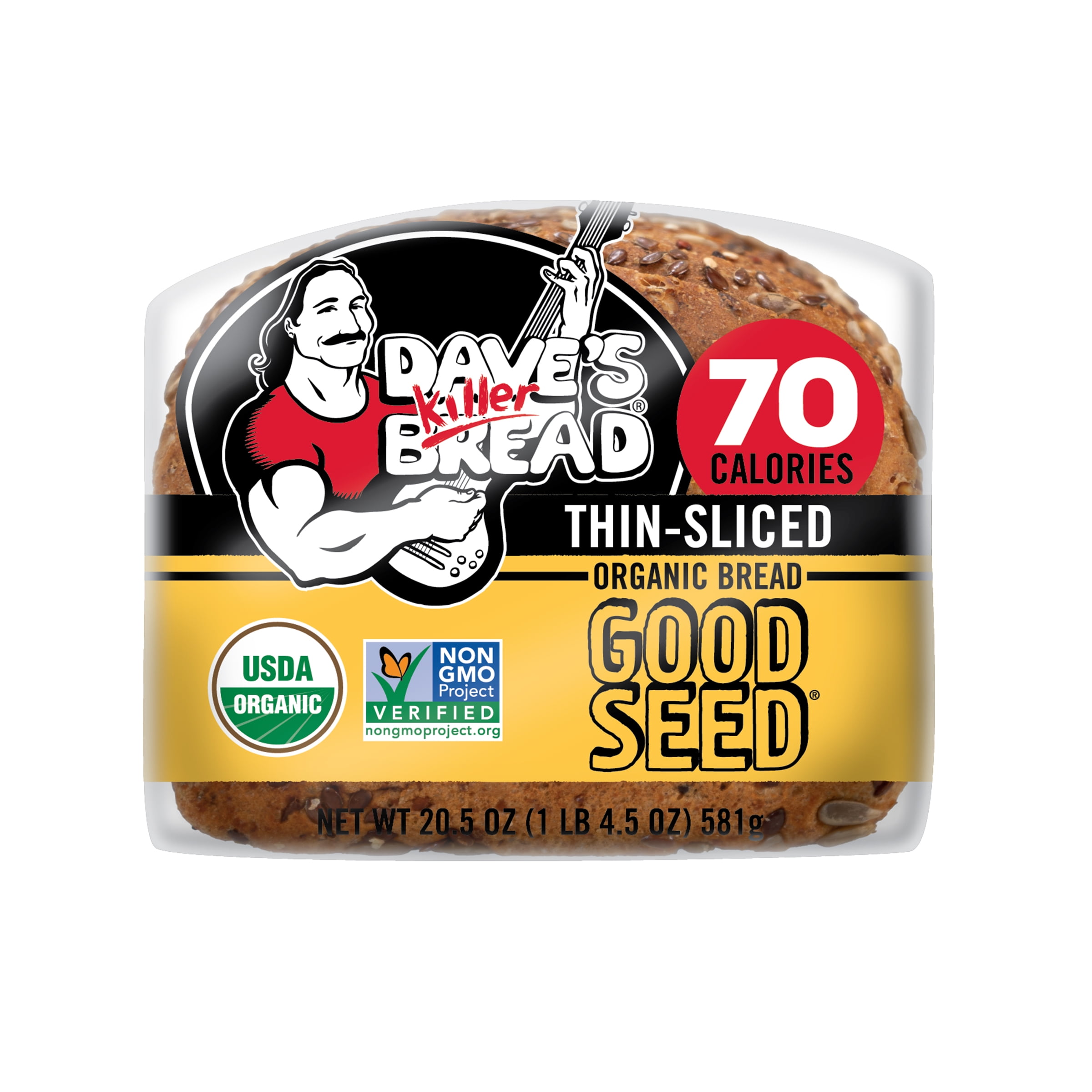 Dave's Killer Bread Thin-Sliced Good Seed Organic Bread (20.5 oz) 8cwpl