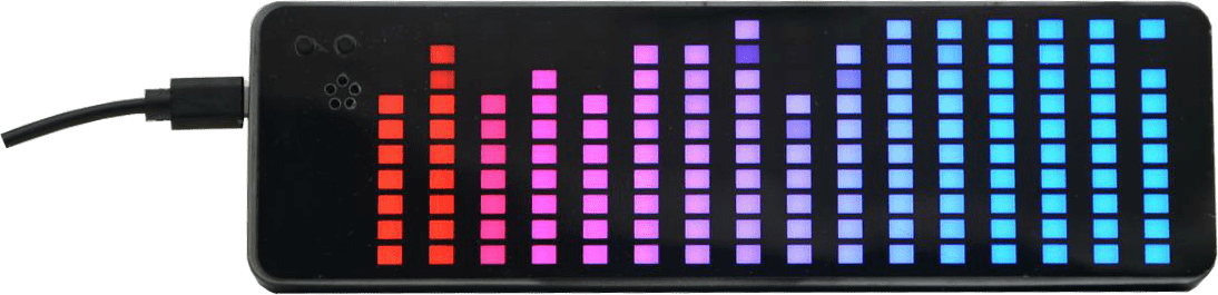 Power Acoustik 11-Band LED Audio Spectrum Analyzer (Multi-Color, 1 Unit) py3ch