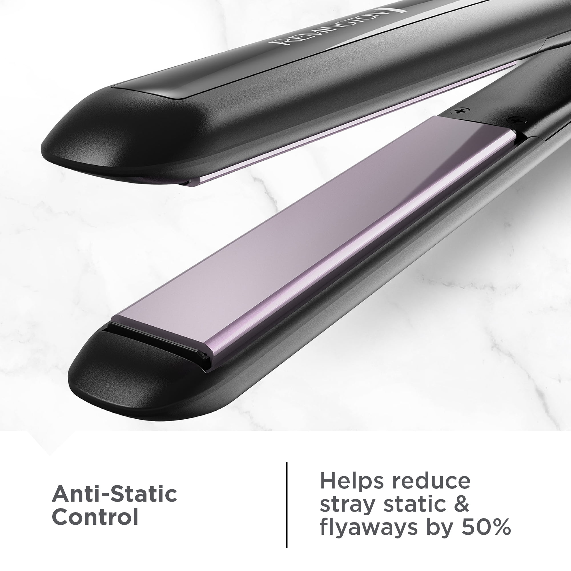 Remington Flat Iron with Anti-Static Technology and Ceramic Titanium Plates (1 in) r1vo2