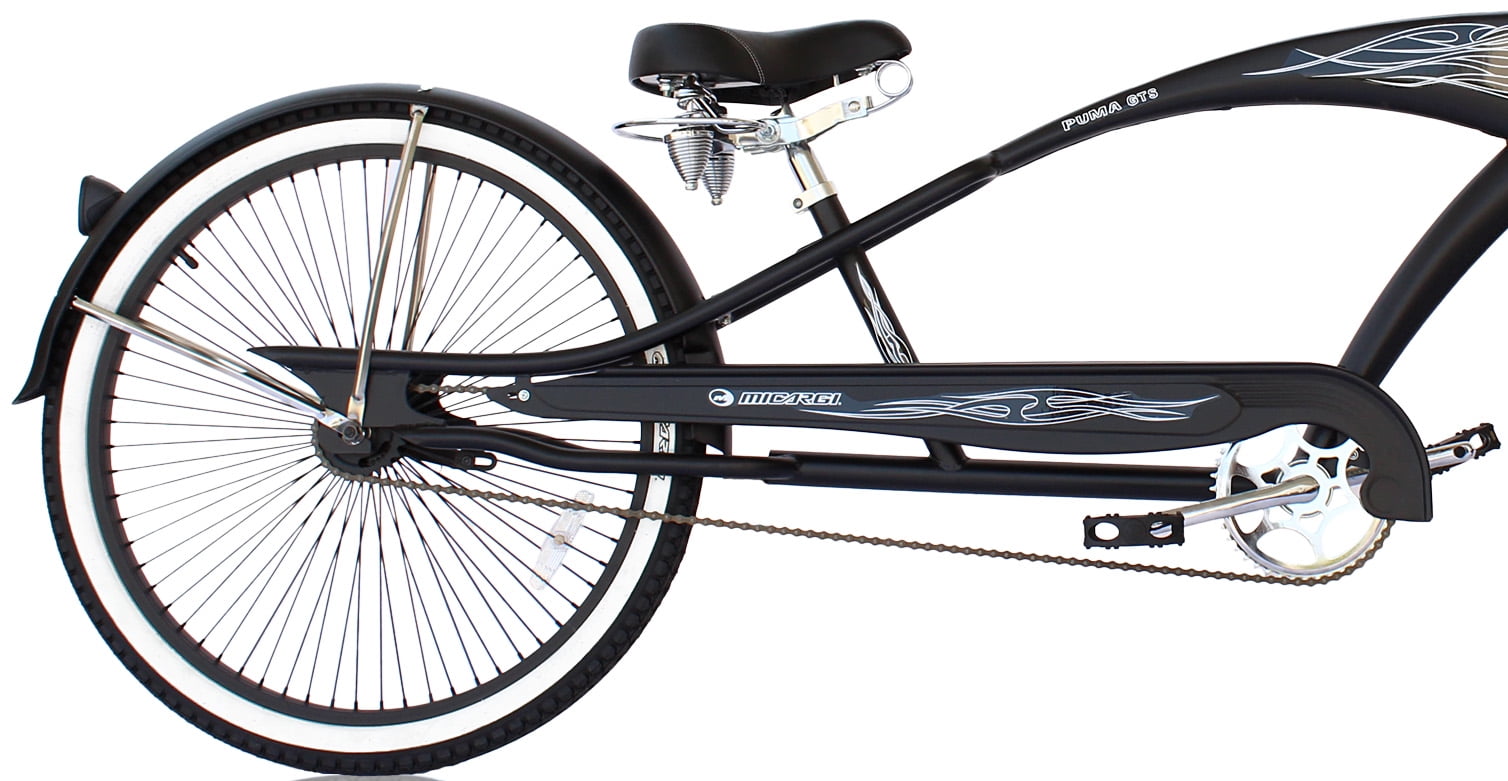 Wonder Wheels Cruiser Bike for Adults, Durable Steel Frame, Comfortable Riding Experience (Black, 26 in) 6bpbq