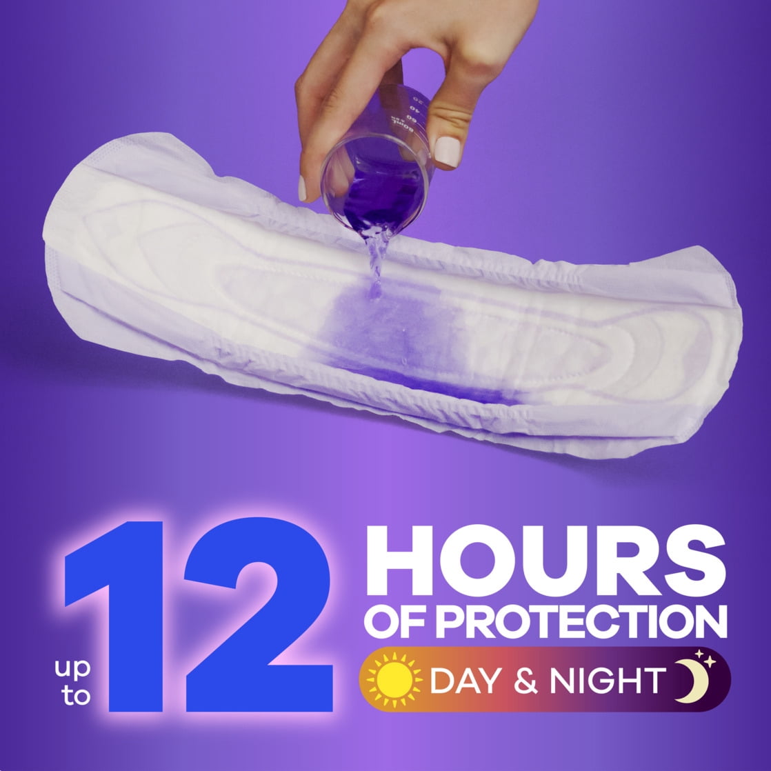 Always Discreet Incontinence Pads for Women, Moderate Absorbency, Long Length, Postpartum Protection (162 Count) a2w43