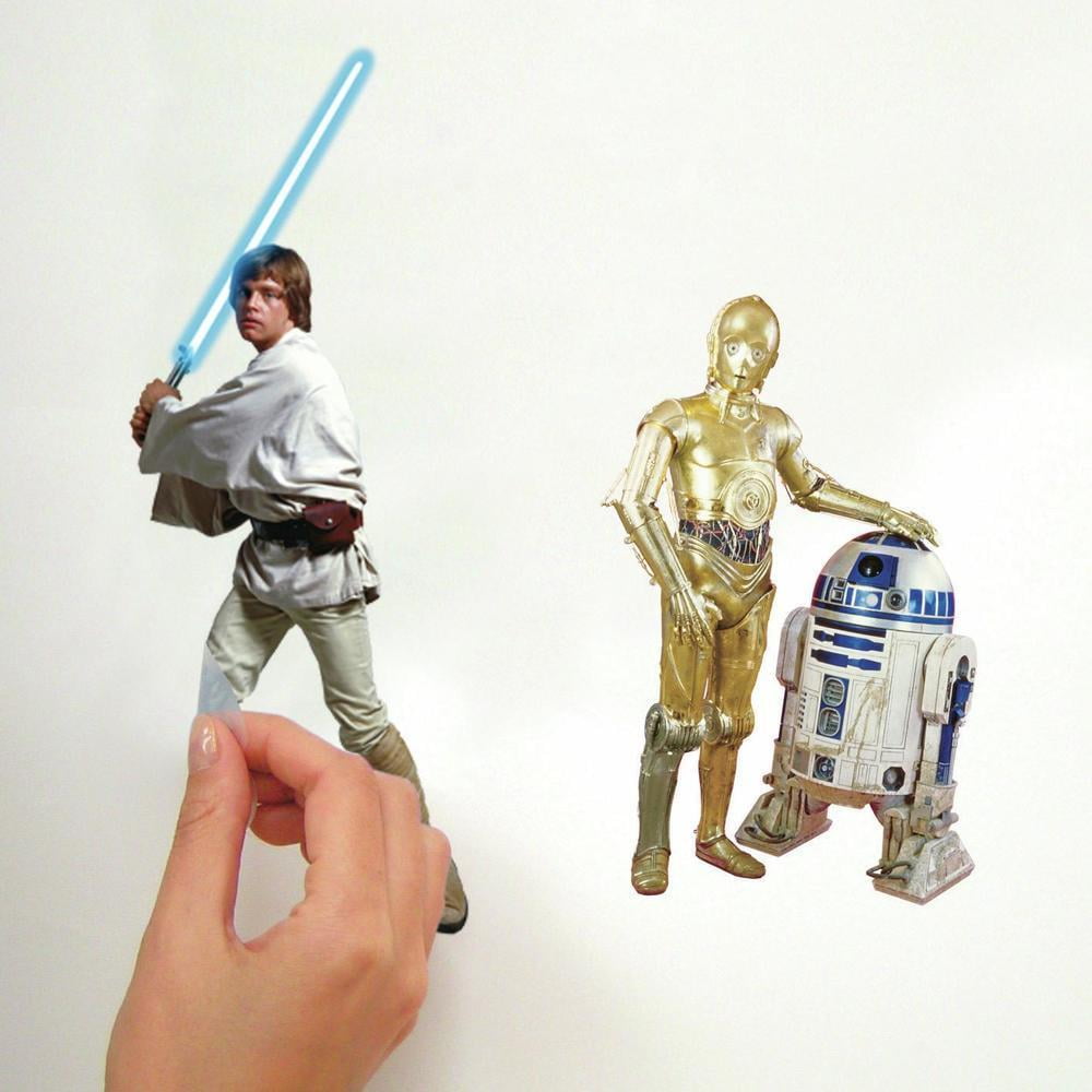 RoomMates Star Wars Classic Wall Decals (31 Count, 1.5 in to 9 in) csnkg