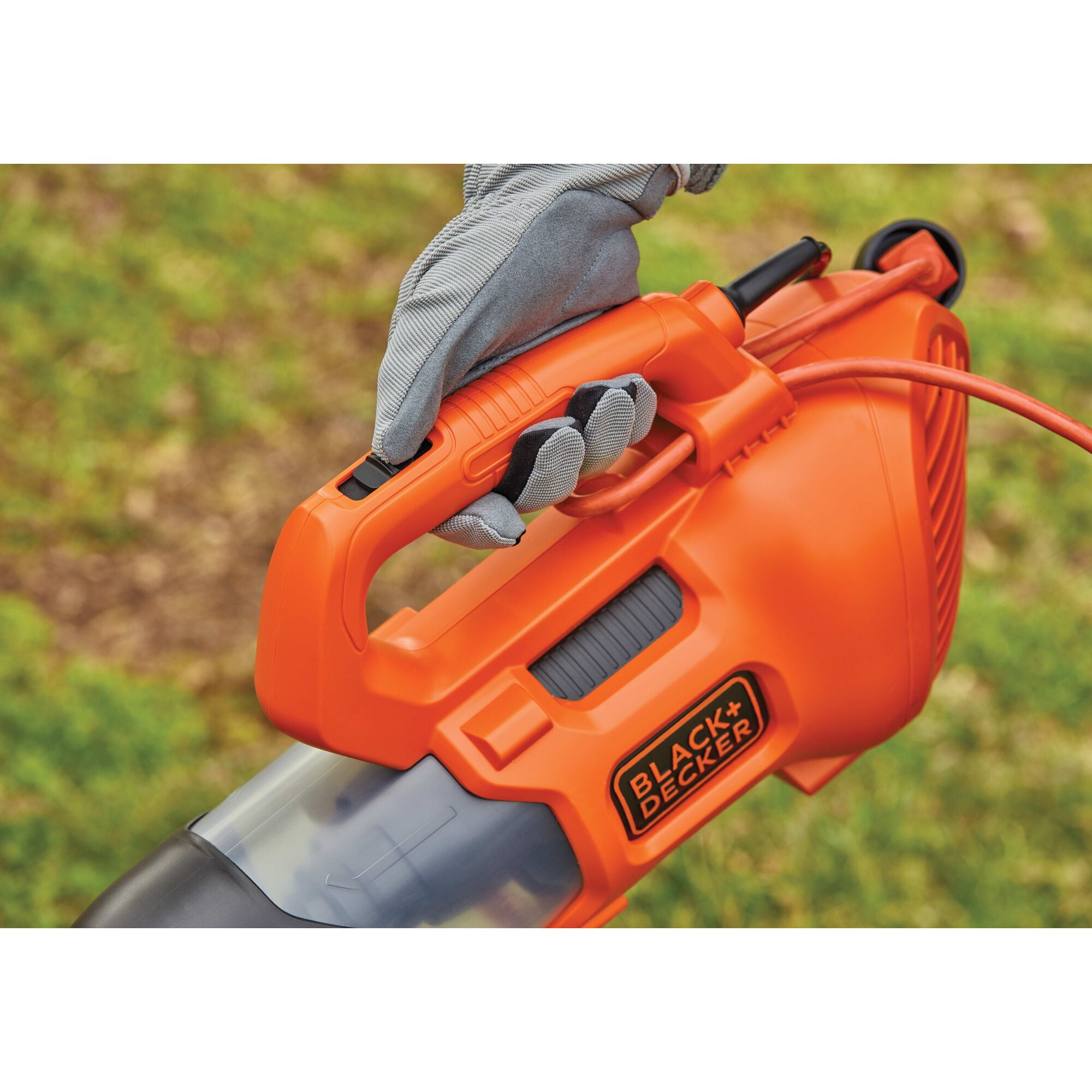 BLACK+DECKER Electric Axial Leaf Blower, 9 Amp High-Performance Yard Cleanup Tool (Black, 140 MPH) 9y9y4