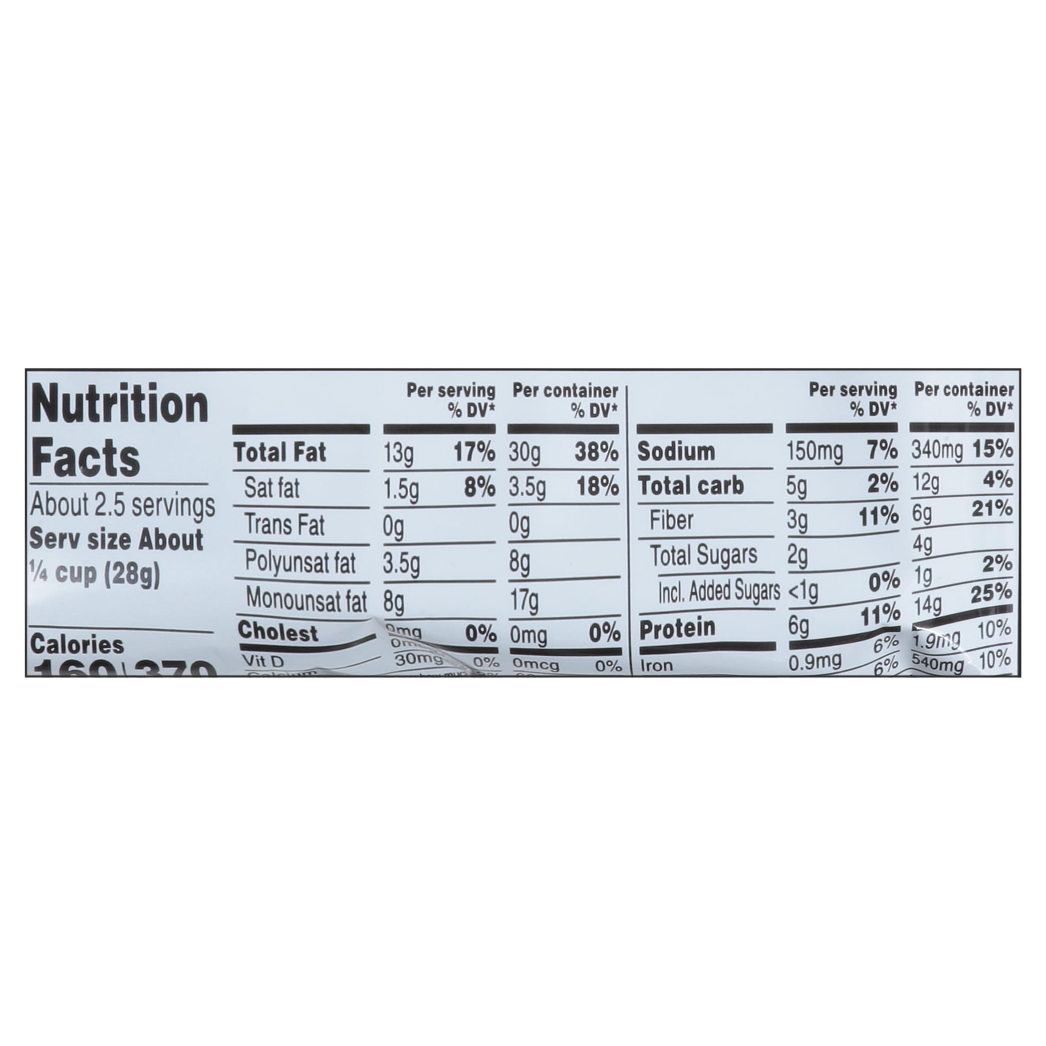 PLANTERS Nut Duos Buffalo Cashew and Ranch Almond Snack Mix (5 oz) c0xet