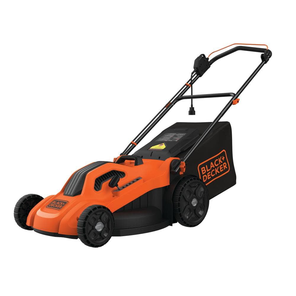 BLACK+DECKER BEMW213 13 Amp Corded Electric Lawn Mower with 20 in. Cutting Deck (Black, 20 in.) boeig