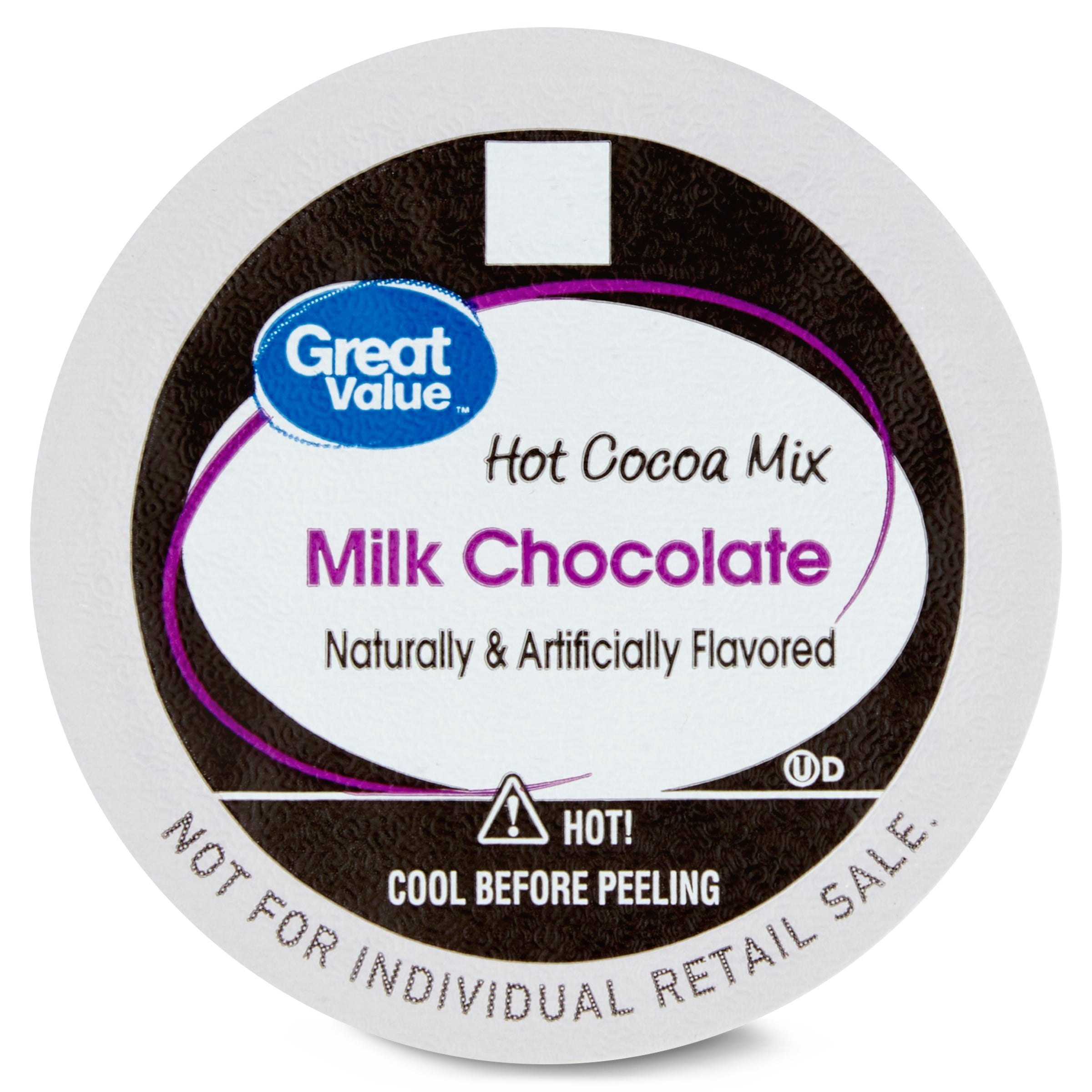 Great Value Milk Chocolate Hot Cocoa Mix (Rich Creamy Flavor, 12 Count Single Serve Cups) rrdjs
