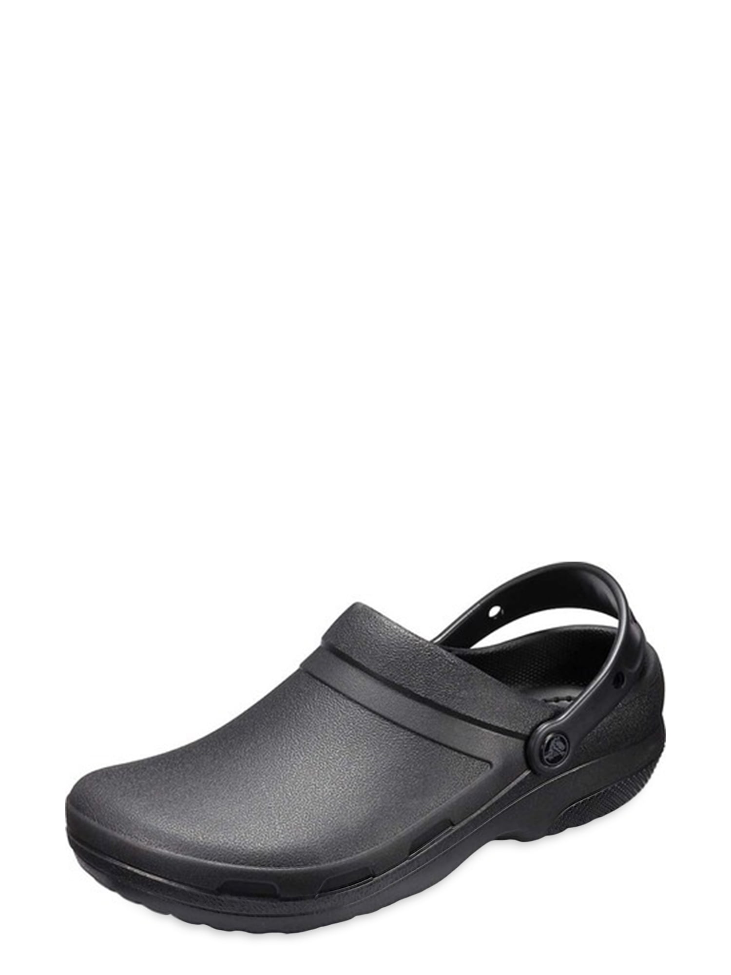 Crocs at Work Specialist II Unisex Slip Resistant Clog Work Shoes (Black, 8 US Men / 10 US Women) totso