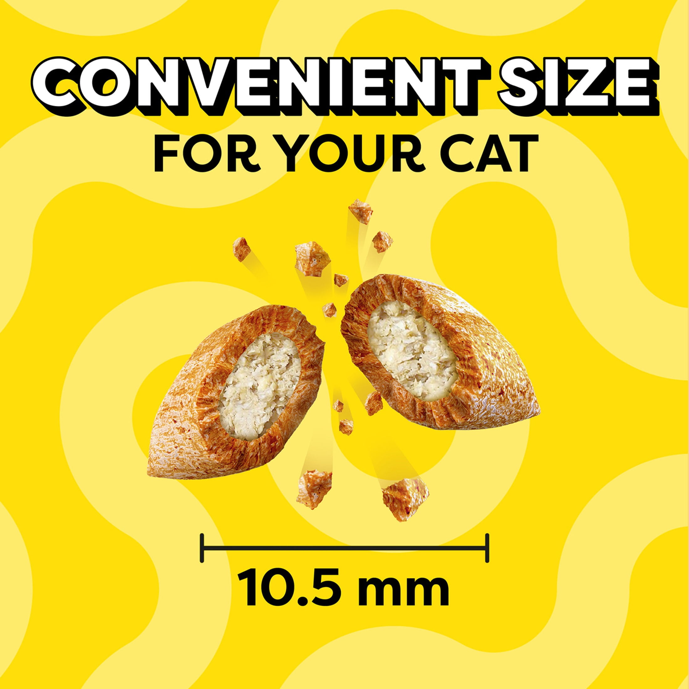 TEMPTATIONS Classic Tantalizing Turkey Flavor Crunchy and Soft Cat Treats (6.3 oz) m74jr