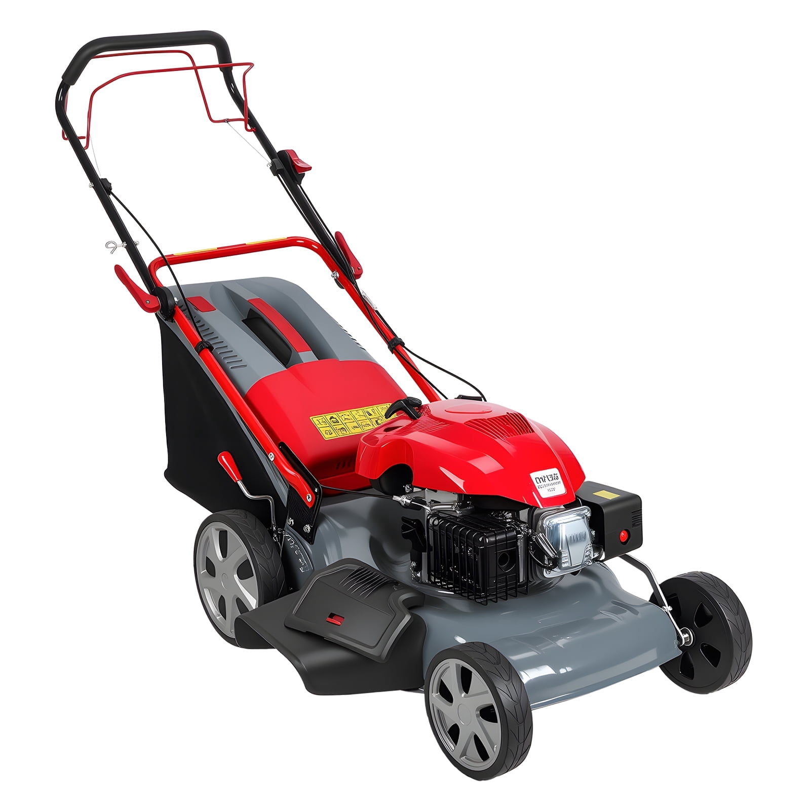 Wussanun 173cc Self-Propelled Gas Lawn Mower, 20-in Cutting Deck with Grass Collection Bag (20-in) x6z6a