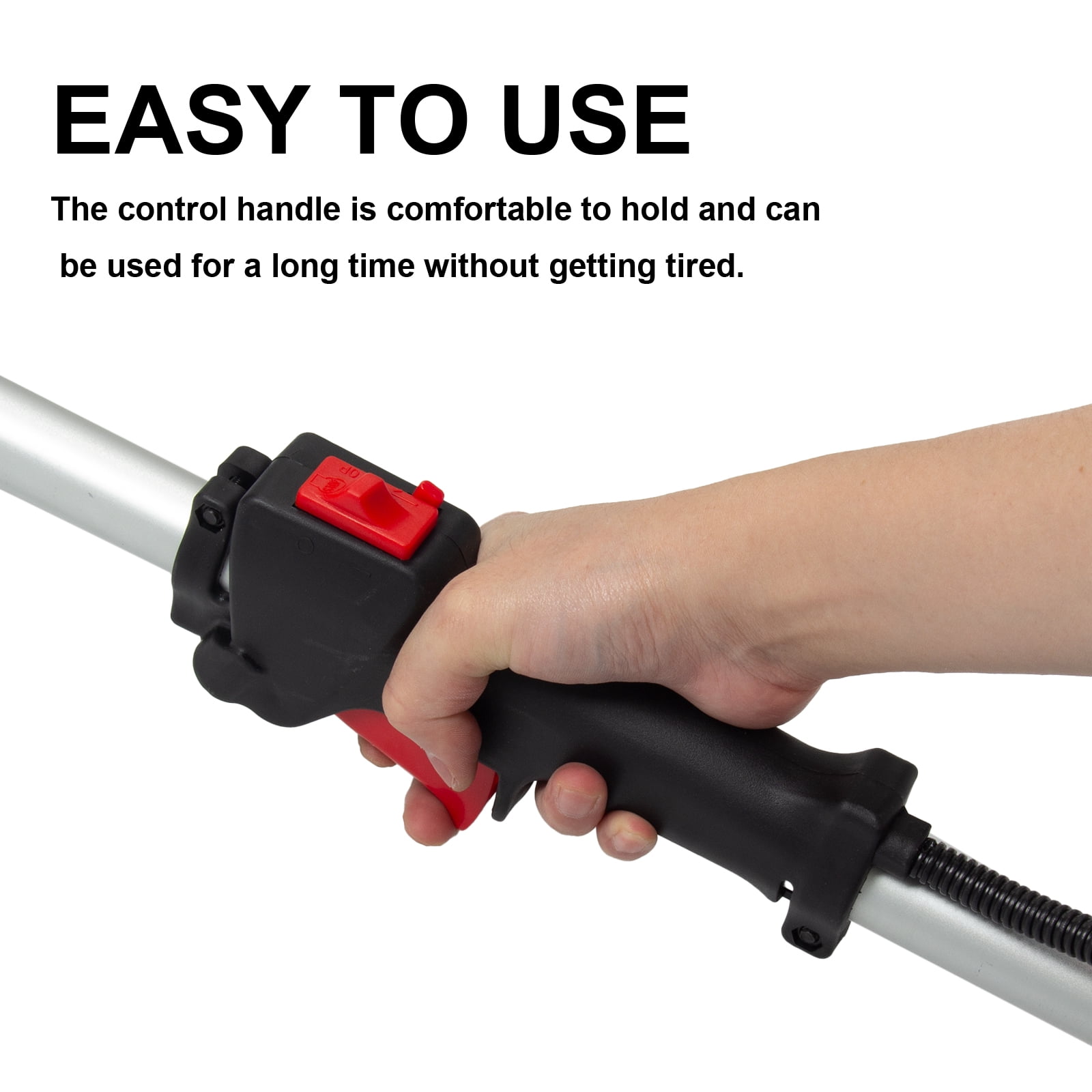 Kkonetoy 52CC 2-Cycle Gas Powered Pole Saw (Extendable Tree Trimmer, 10 ft) yzsdu