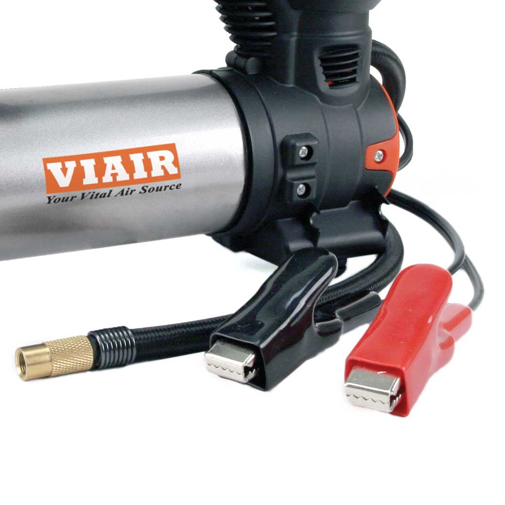 VIAIR 88P Portable Tire Inflator Compressor Kit (120 PSI, 1.47 CFM, Silver, 9.8 x 3.2 x 5.6 in) ulfeh