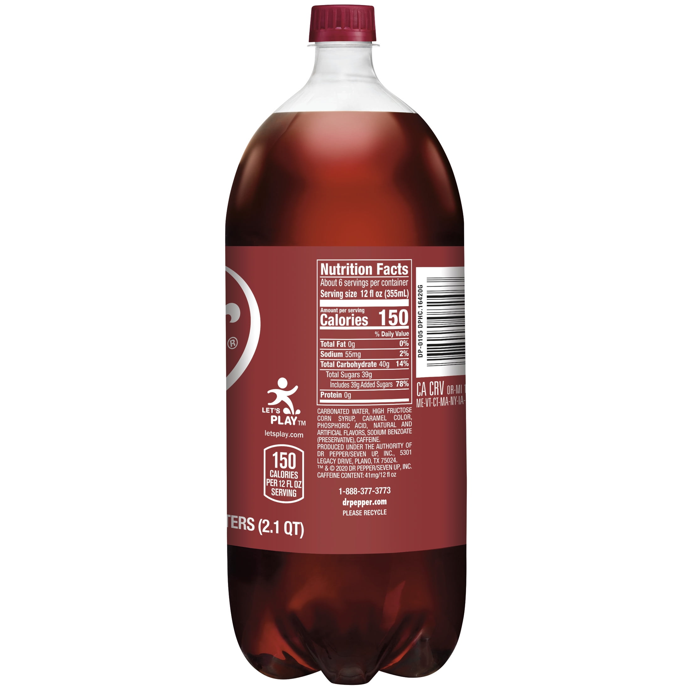 Dr. Pepper Original Soda Pop (67.6 fl oz) 7fvcc